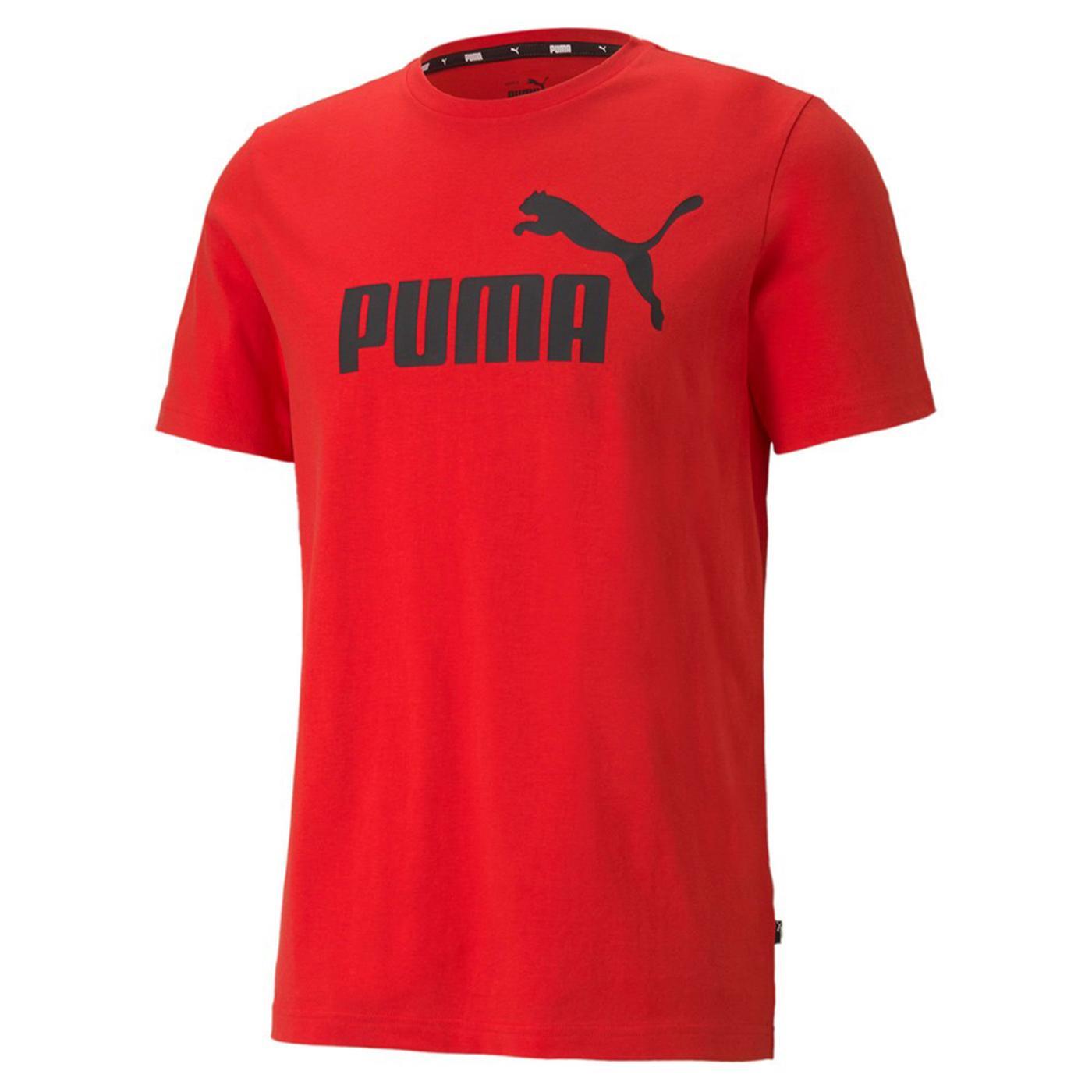 Puma Ess Logo Tee Erkek  Bisiklet Yaka Tshirt