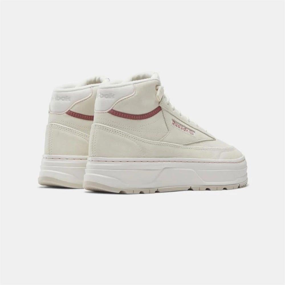Reebok Club C Geo Mid Kadın Beyaz Spor Ayakkabı
