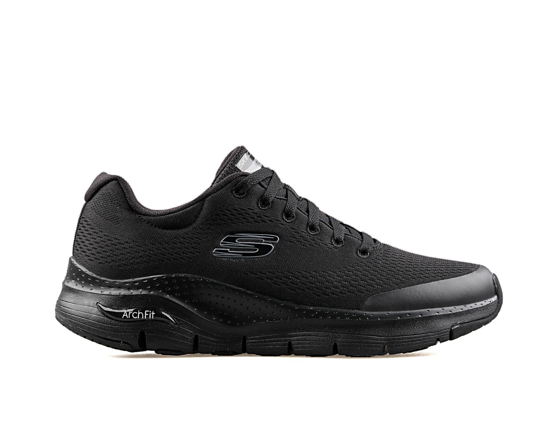 Skechers Arch Fit Erkek Siyah Spor Ayakkabı