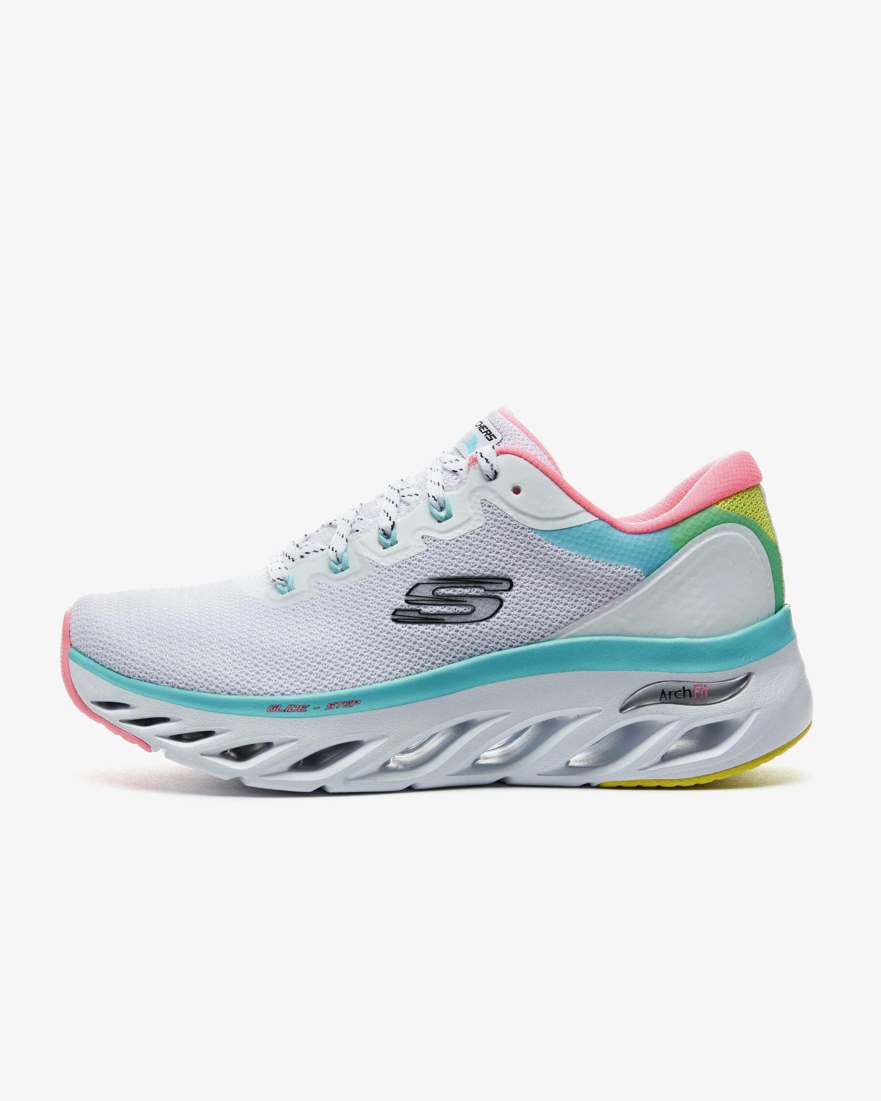 Skechers Arch Fit Glide-Step-Highlight Kadın Beyaz Spor Ayakkabı