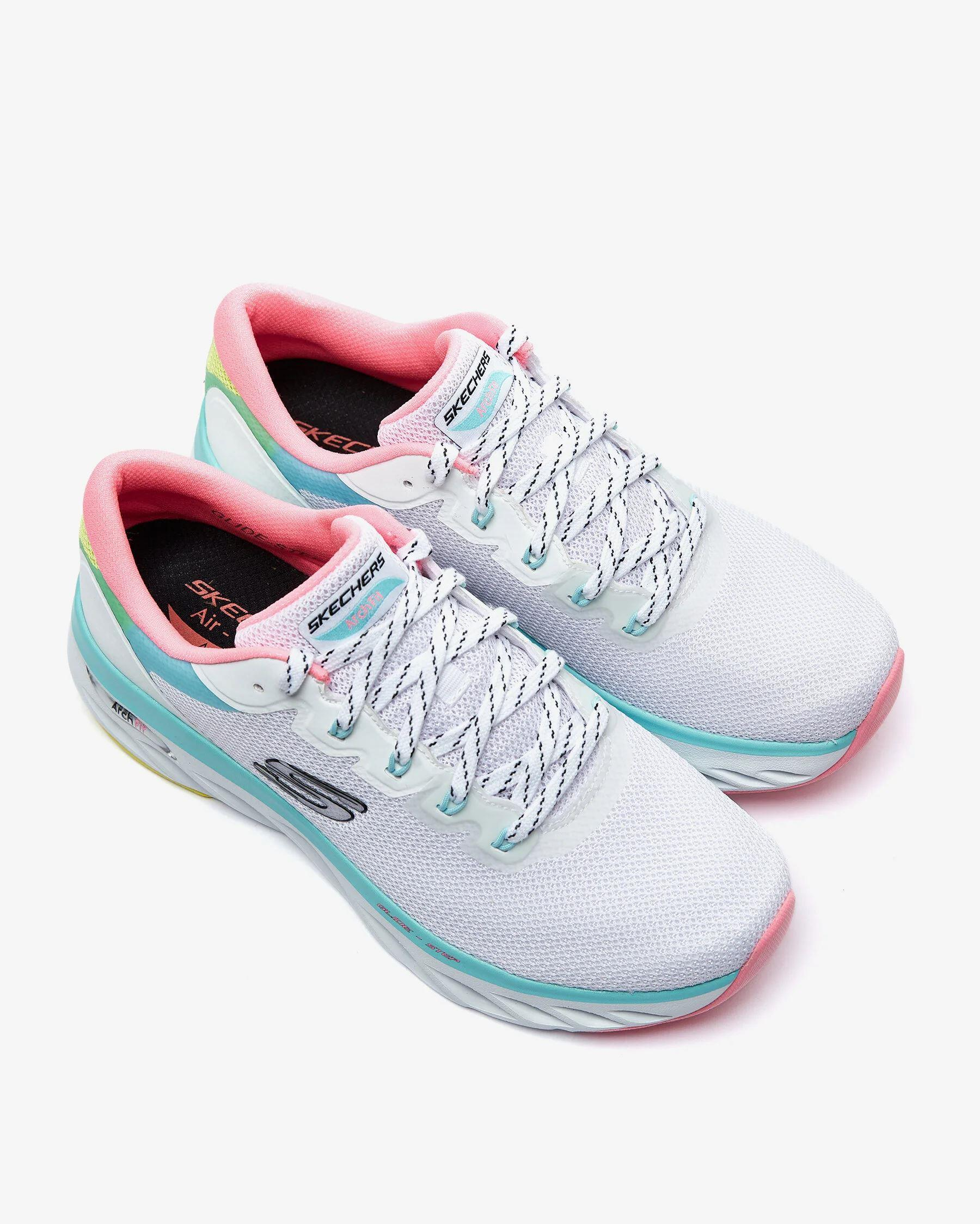 Skechers Arch Fit Glide-Step-Highlight Kadın Beyaz Spor Ayakkabı
