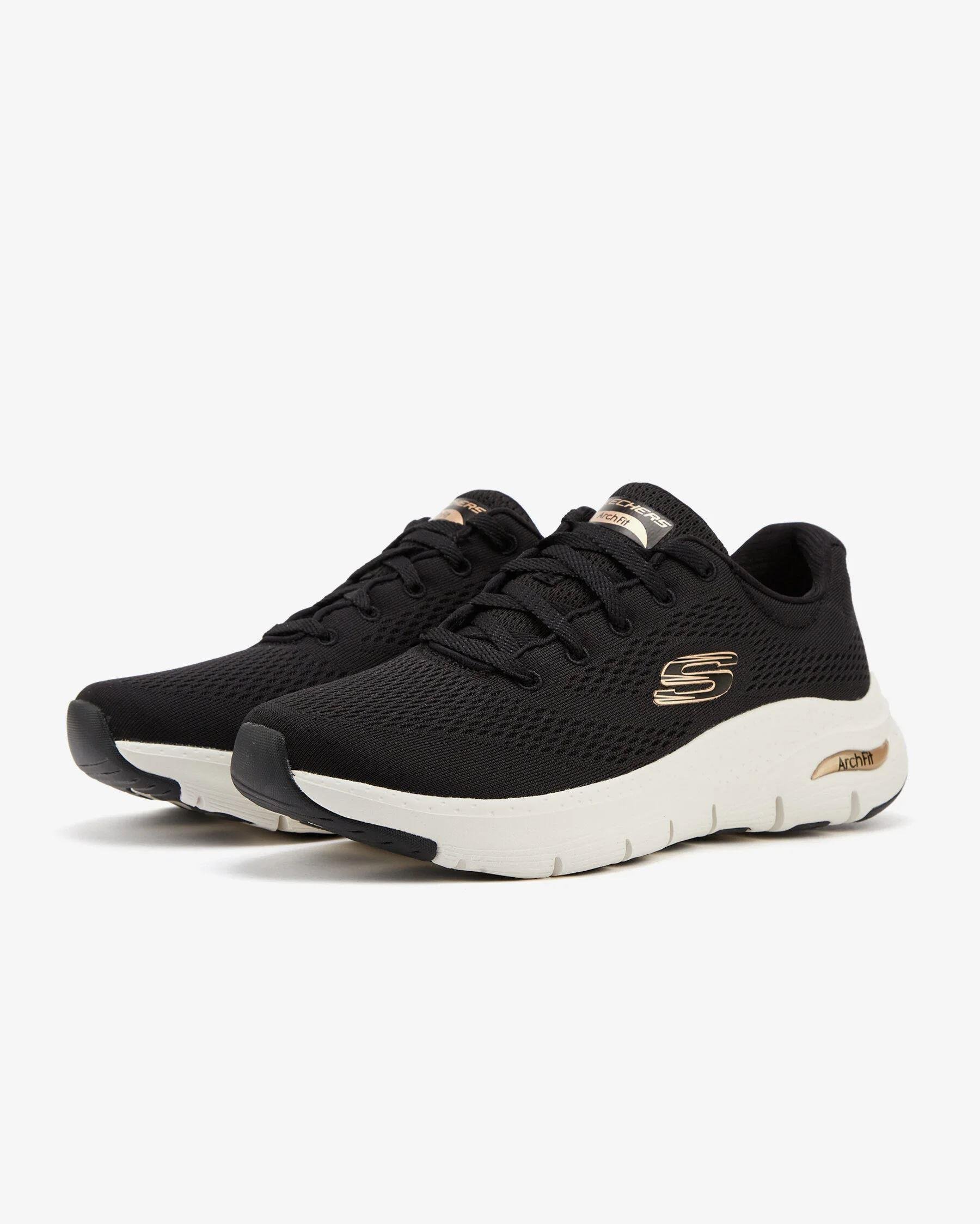 Skechers Arch Fit - Sunny Outlook Kadın Siyah Spor Ayakkabı