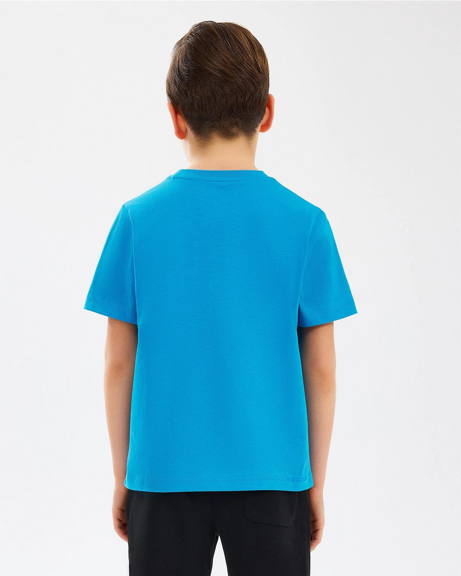 Skechers B Essentials T-Shirt Erkek Çocuk  Bisiklet Yaka Tshirt