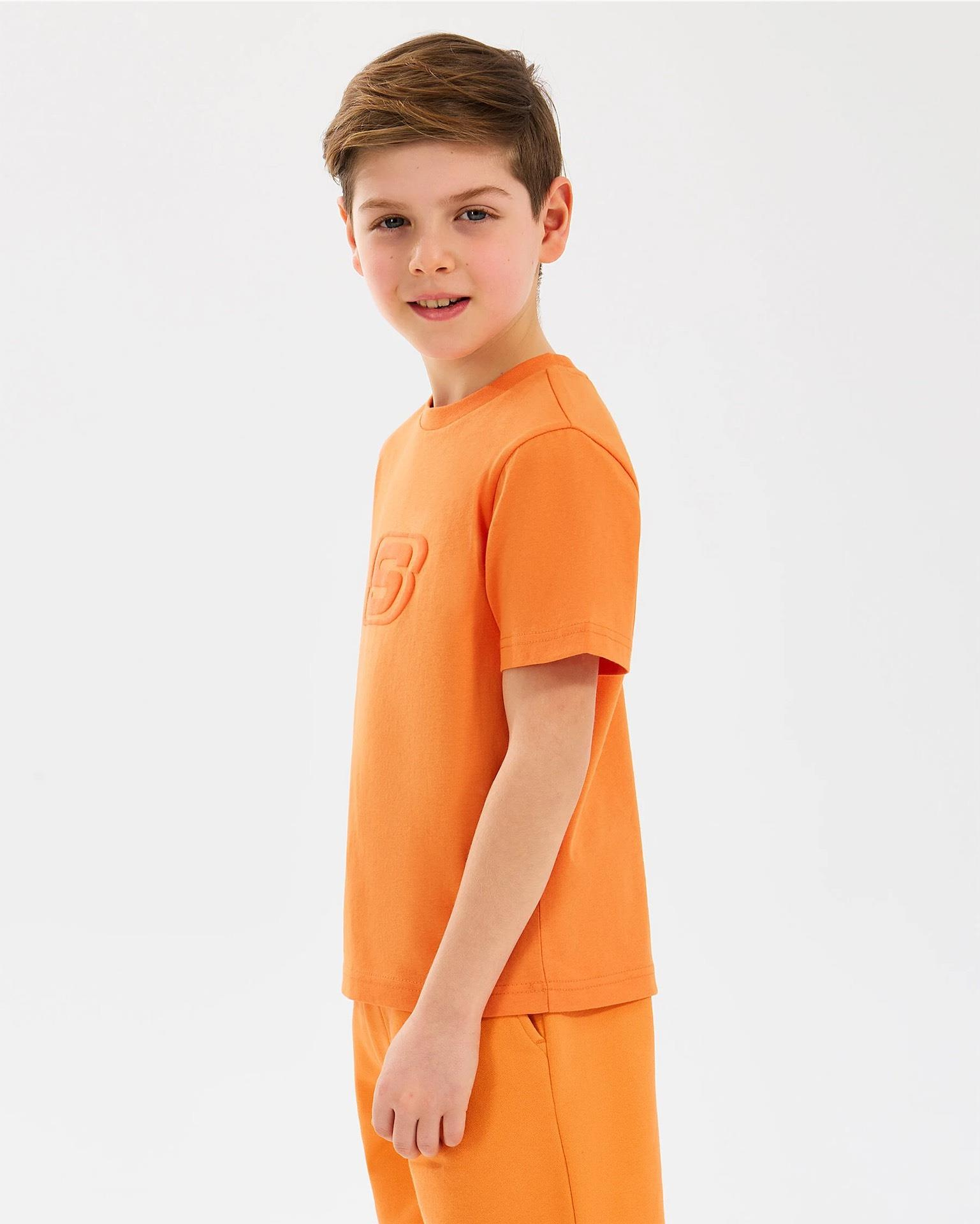 Skechers B Essentials T-Shirt Erkek Çocuk  Bisiklet Yaka Tshirt