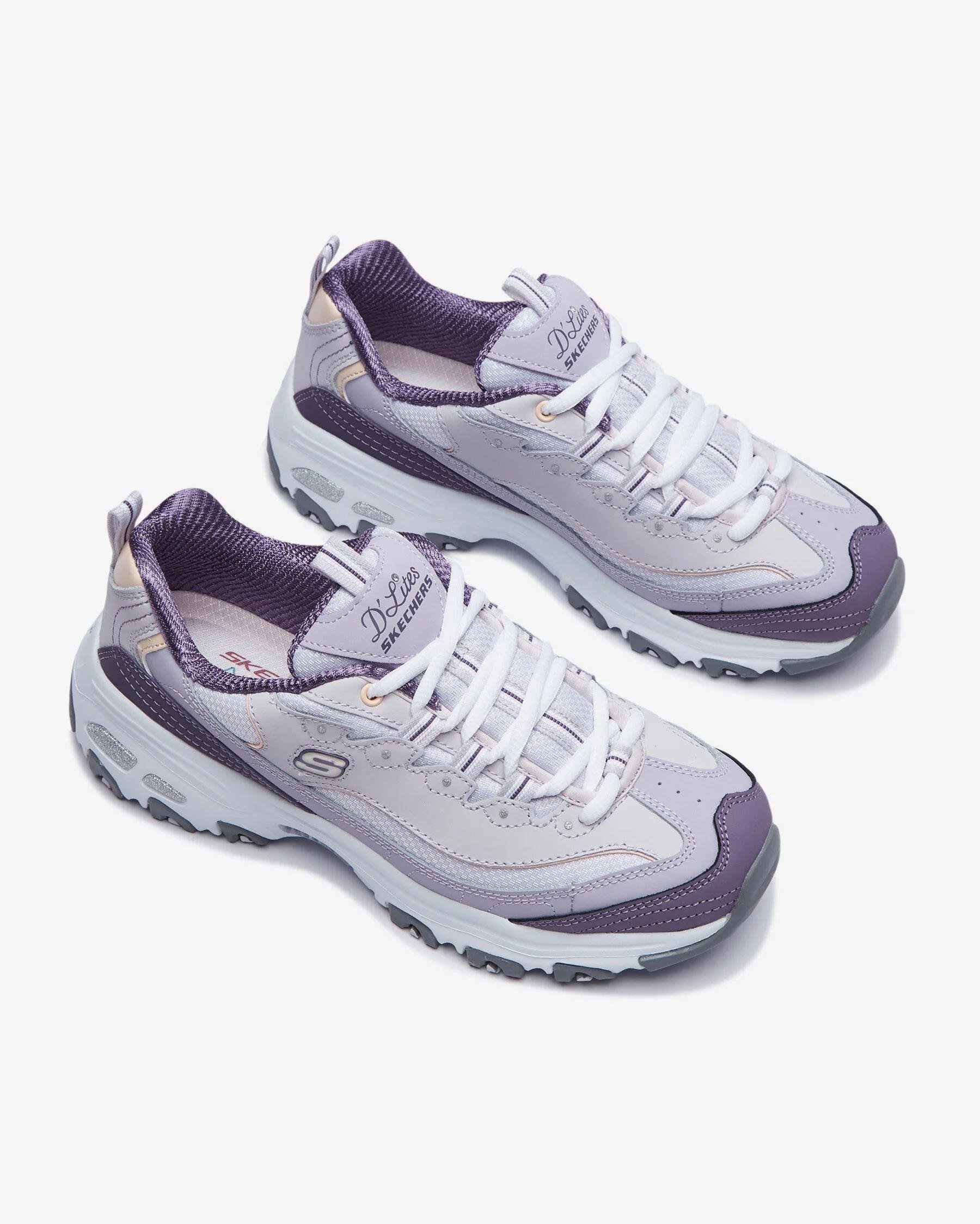 Skechers D'Lites-Cool Change Kadın Mor Spor Ayakkabı
