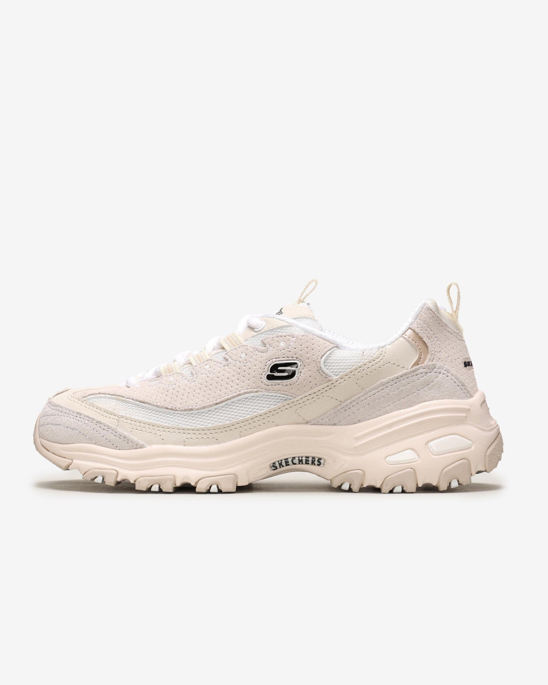 Skechers D'Lites-Free Energy Kadın Krem Spor Ayakkabı