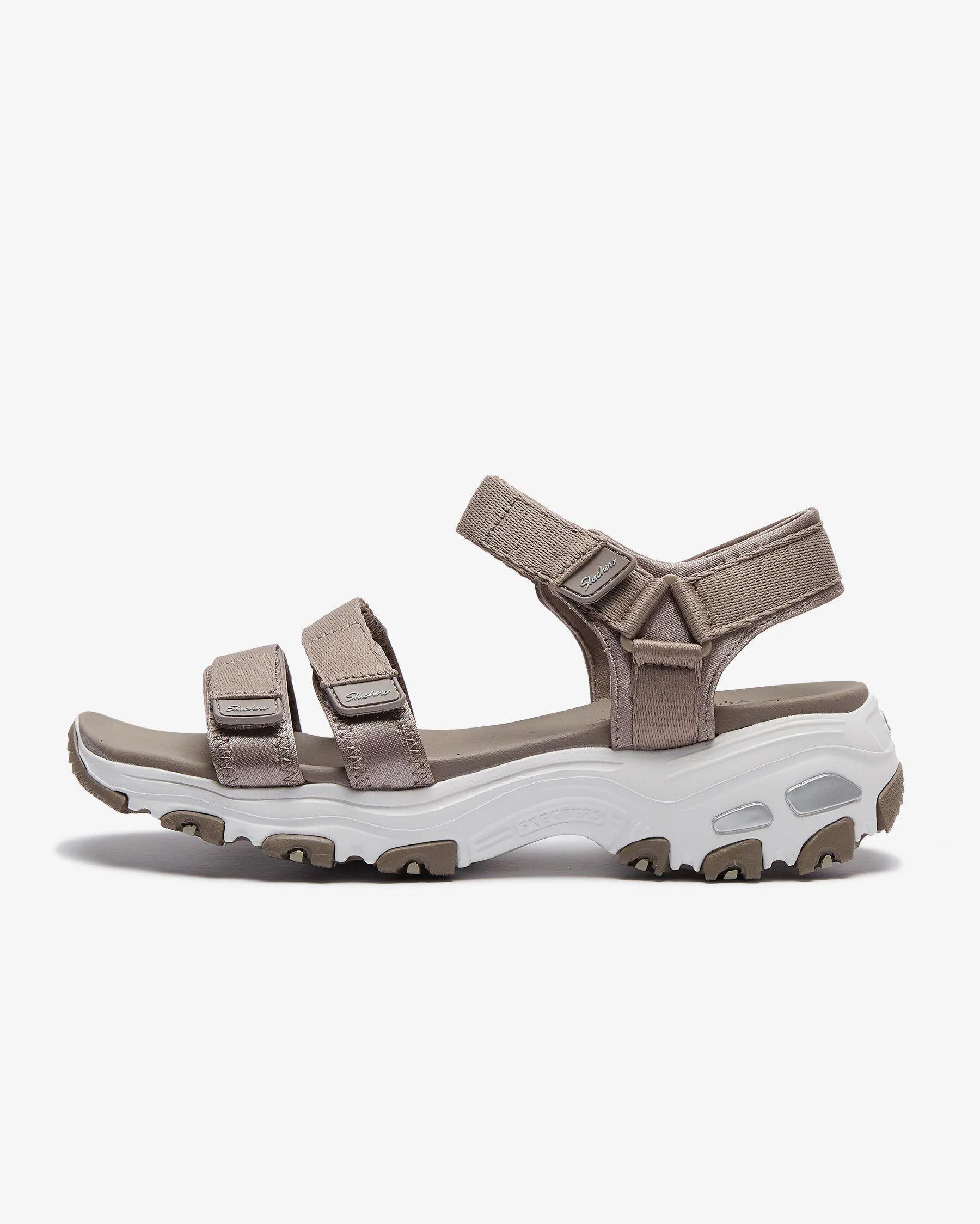 Skechers D'Lites - Fresh Catch Kadın Bej Sandalet