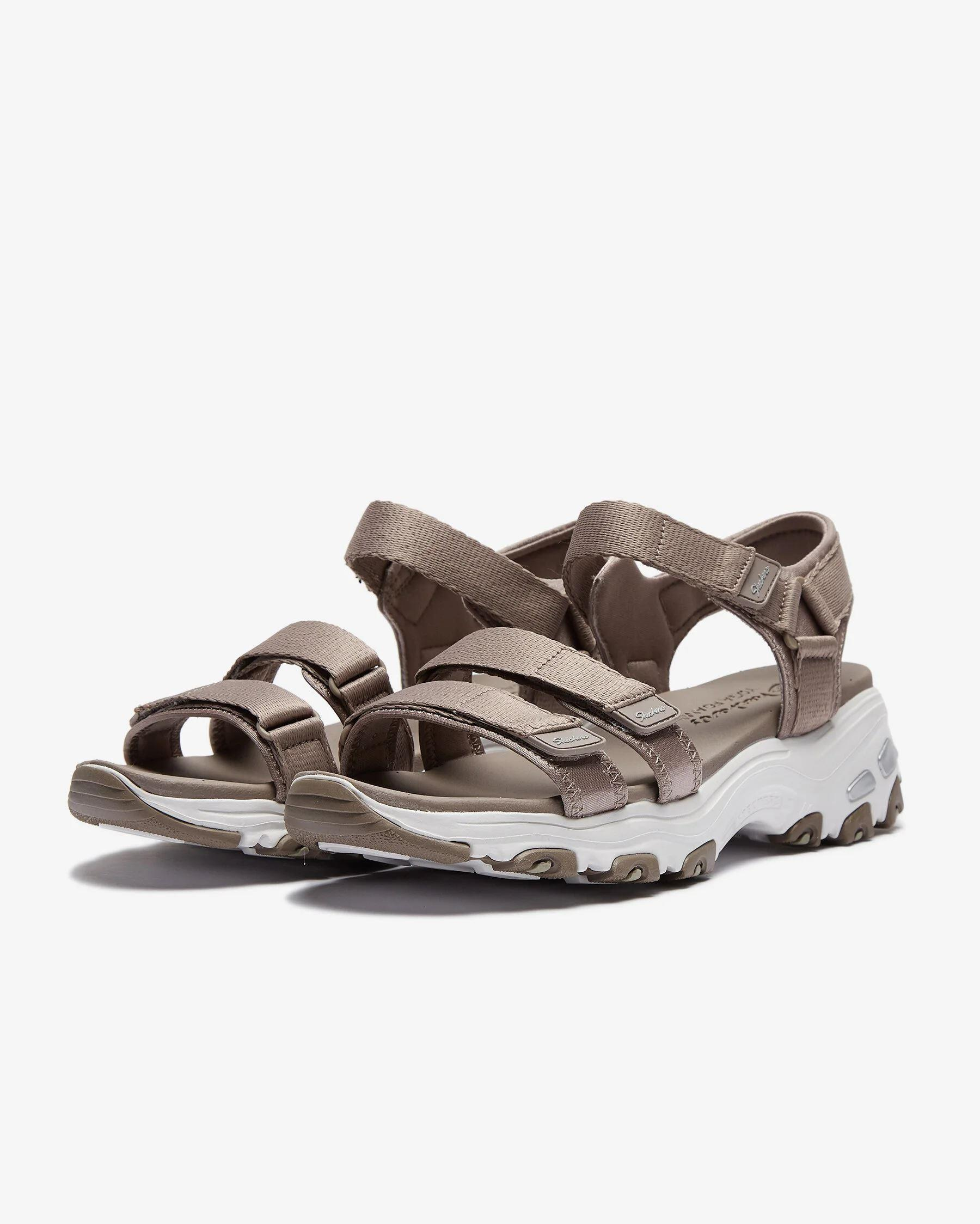 Skechers D'Lites - Fresh Catch Kadın Bej Sandalet