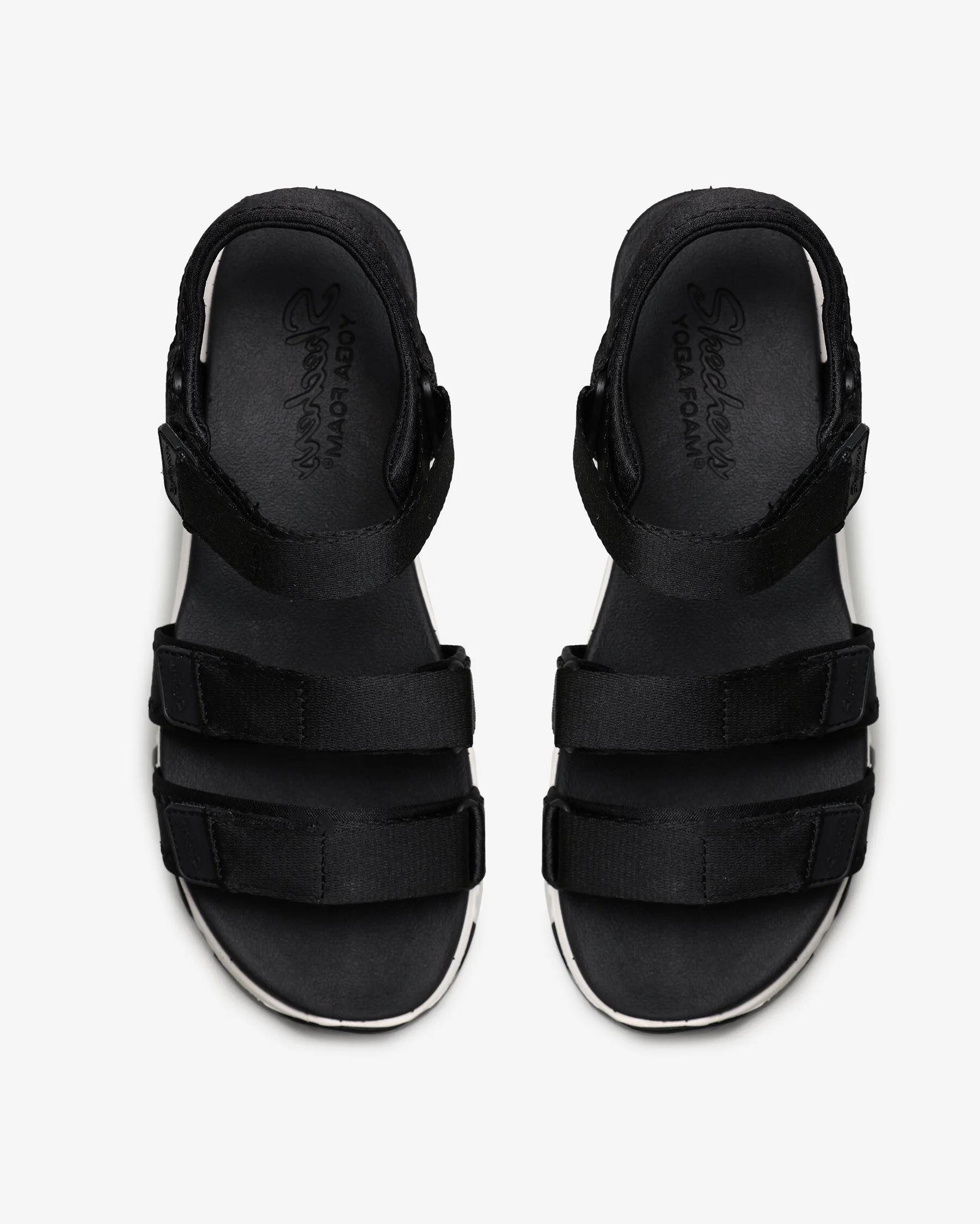 Skechers D'Lites - Fresh Catch Kadın Siyah Sandalet
