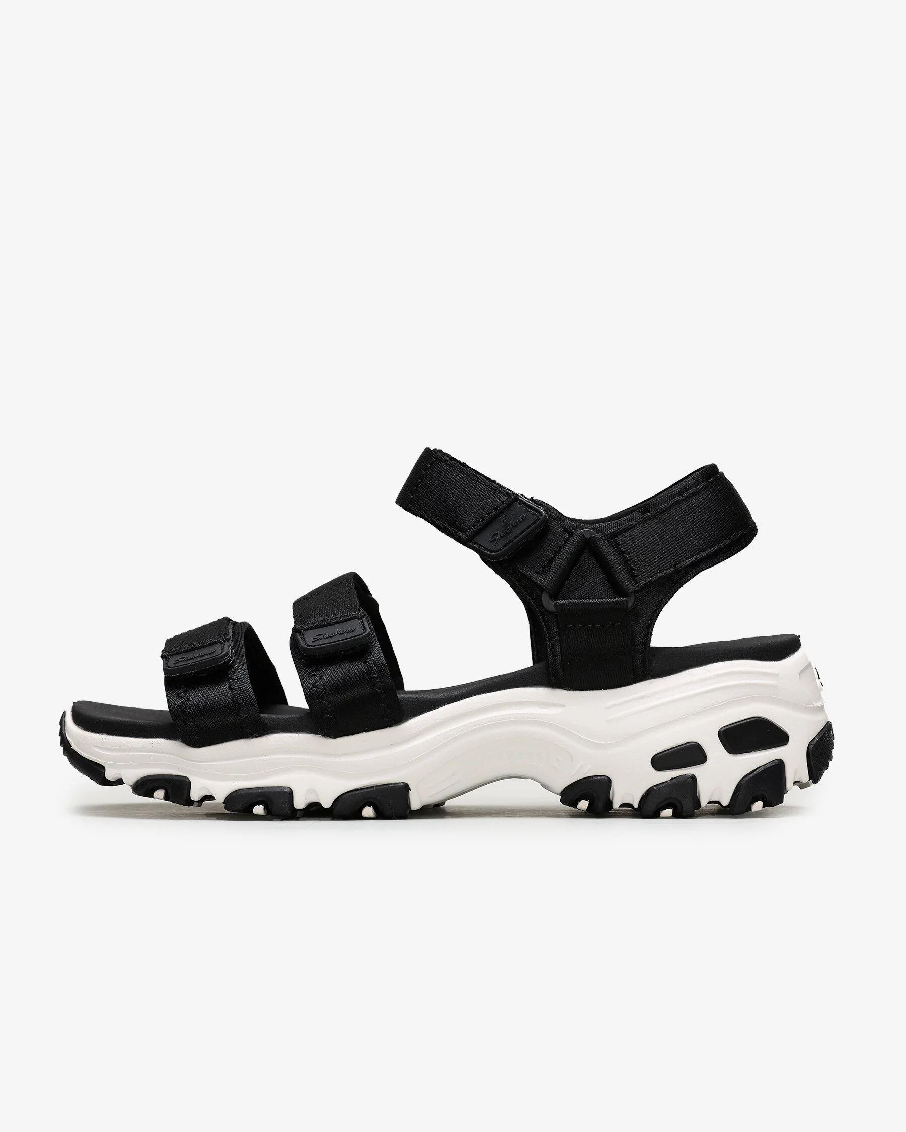Skechers D'Lites - Fresh Catch Kadın Siyah Sandalet