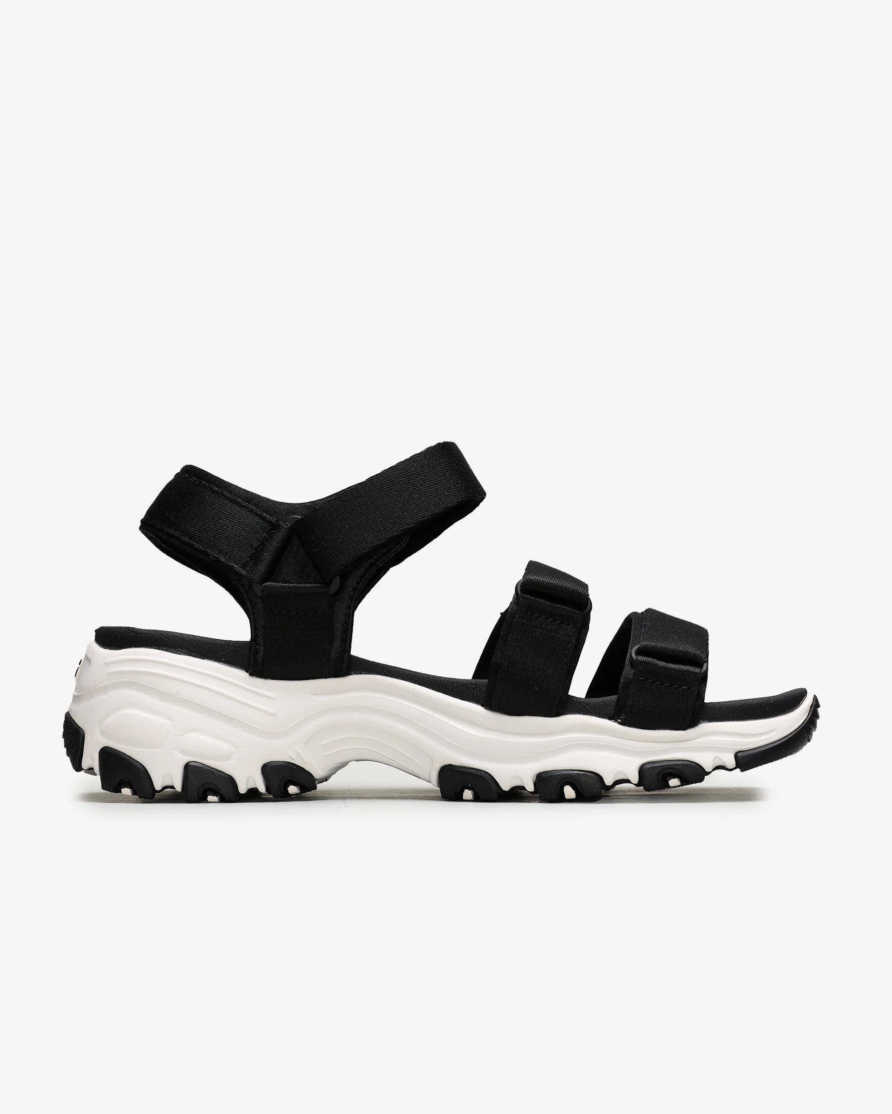 Skechers D'Lites - Fresh Catch Kadın Siyah Sandalet