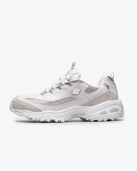 Skechers D'Lites-Glimmer Eve Kadın Beyaz Spor Ayakkabı
