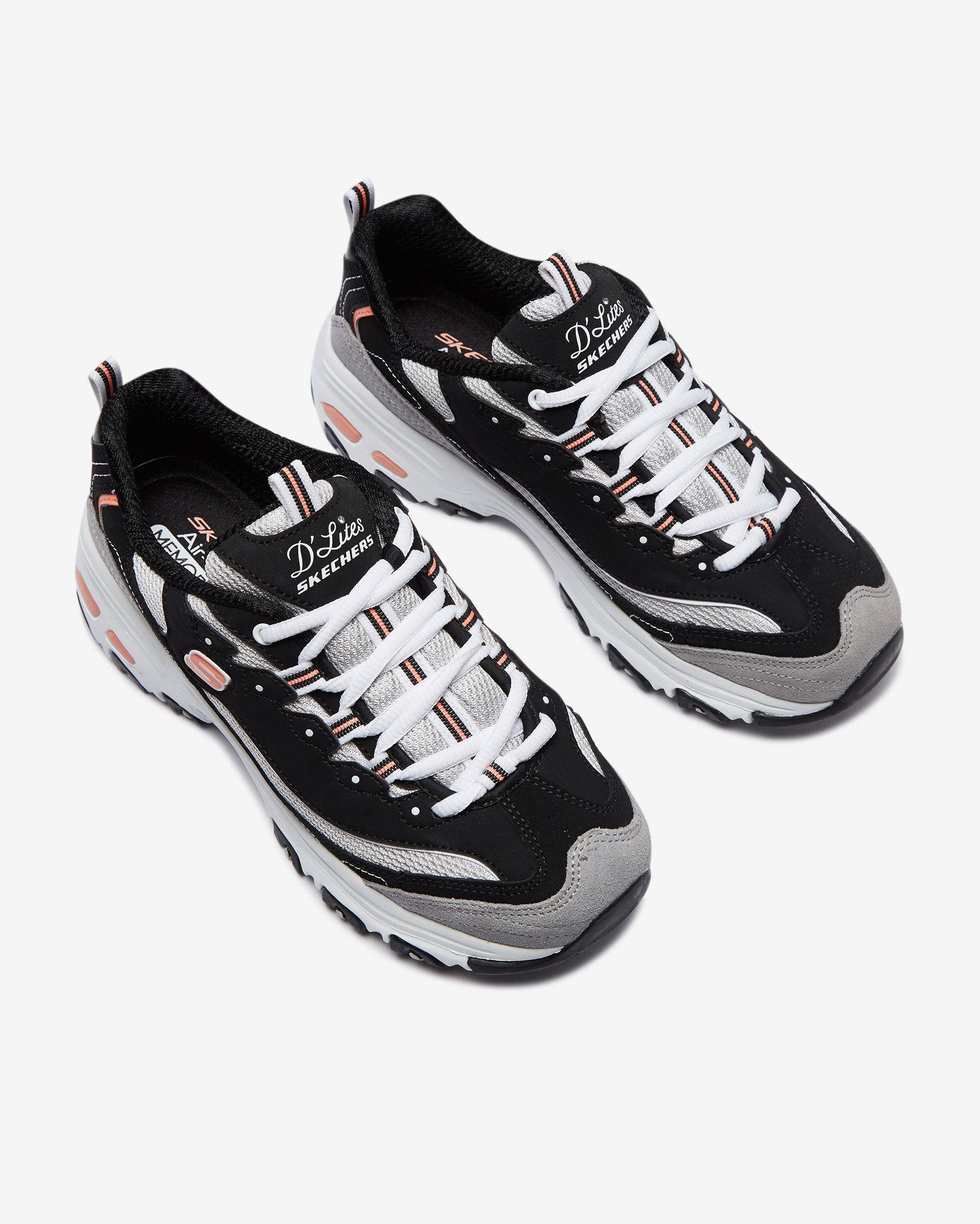Skechers D'Lites -  New Journey Kadın Siyah Spor Ayakkabı