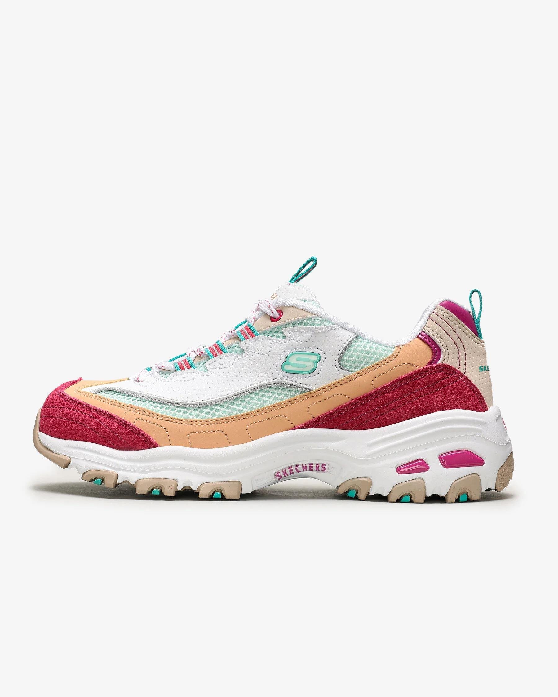 Skechers D'Lites-Second Chance Kadın Beyaz Spor Ayakkabı