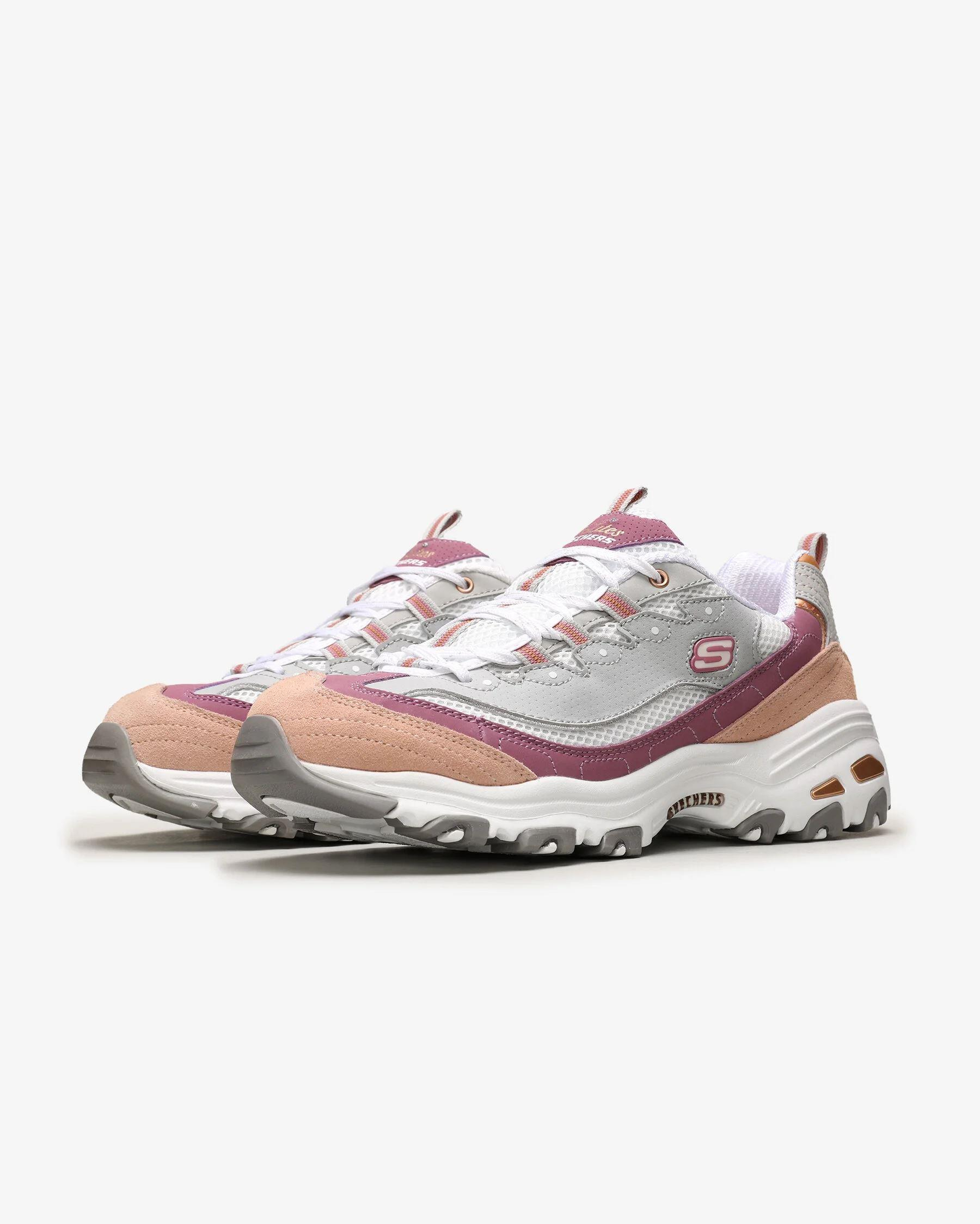 Skechers D'Lites-Second Chance Kadın Gri Spor Ayakkabı