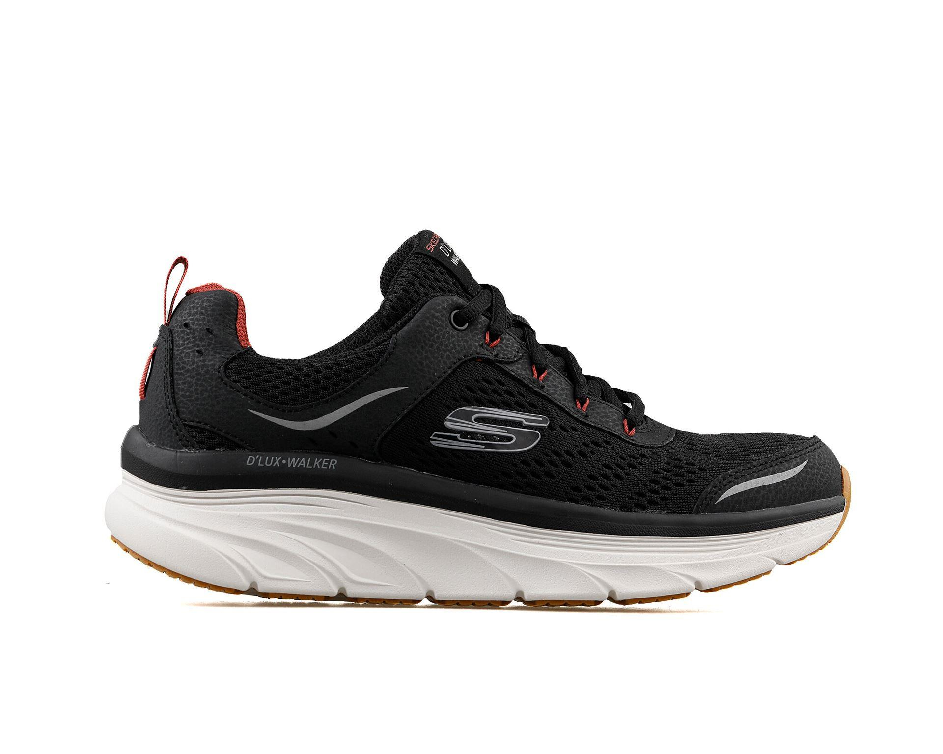 Skechers D'Lux Walker Erkek Siyah Spor Ayakkabı