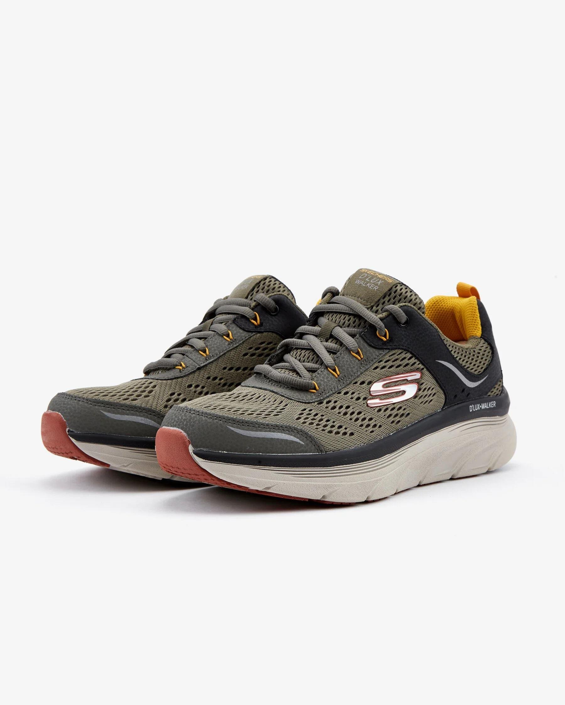Skechers D'Lux Walker Erkek Yesil Spor Ayakkabı