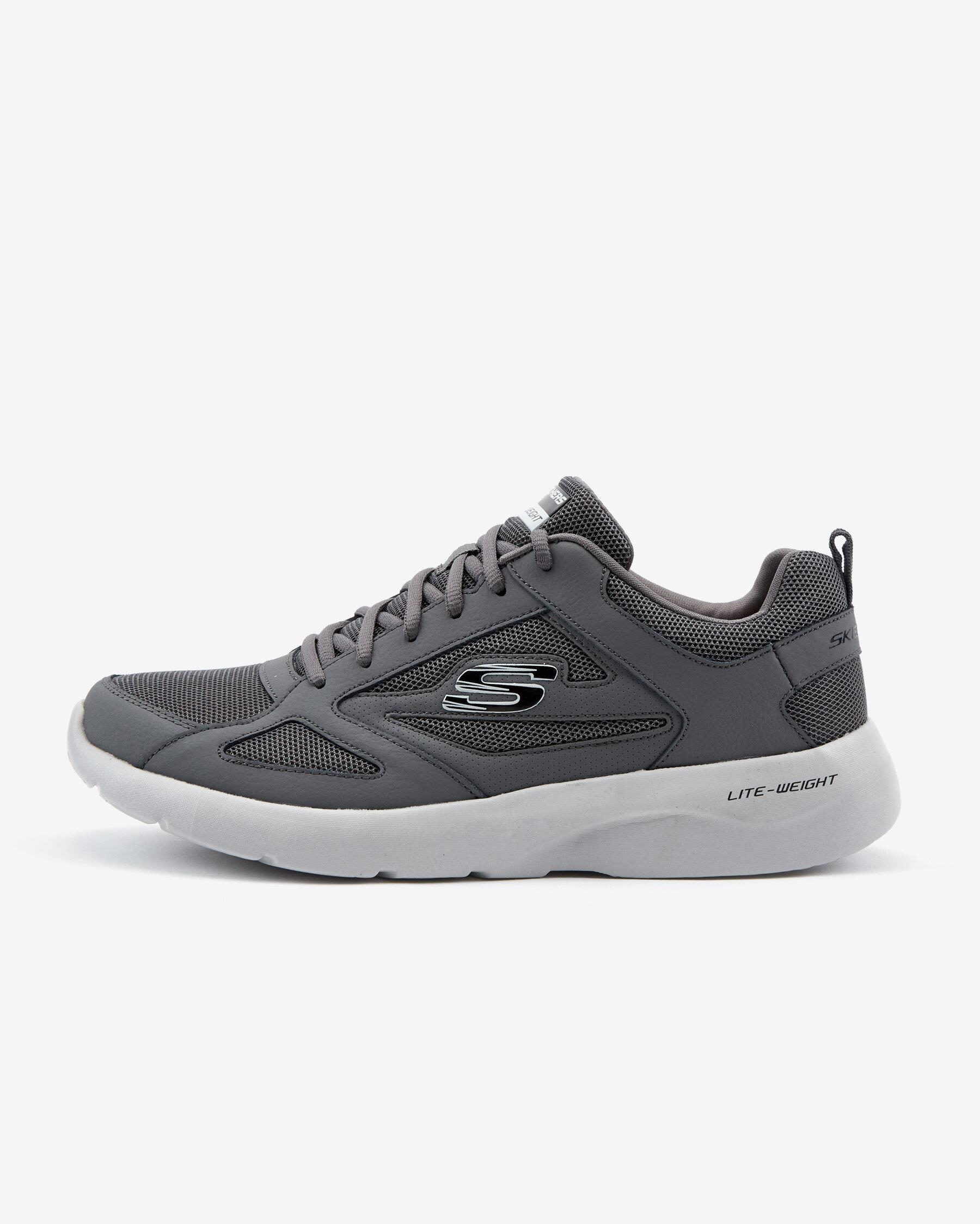 Skechers Dynamight 2.0-Fallford Erkek Gri Spor Ayakkabı