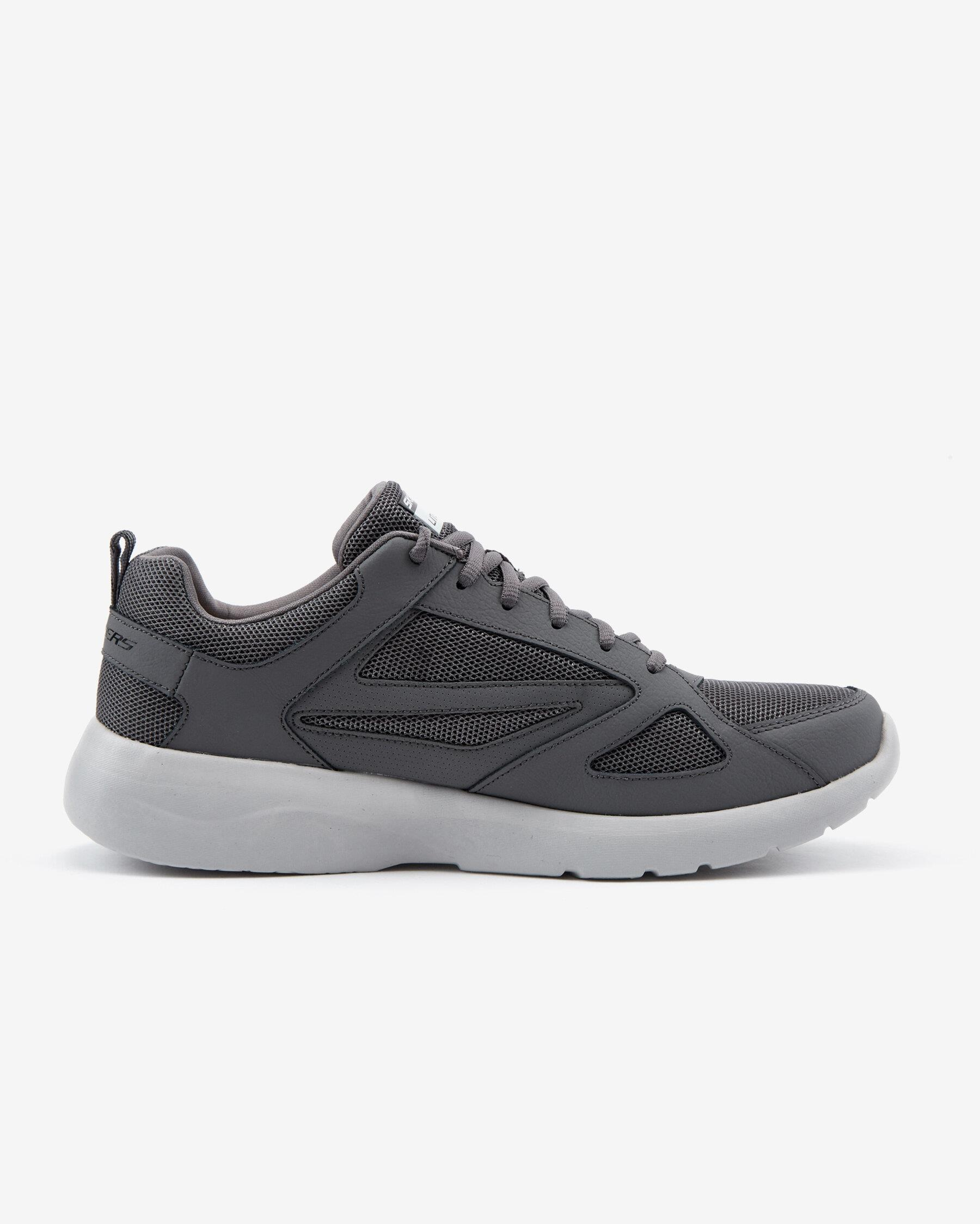 Skechers Dynamight 2.0-Fallford Erkek Gri Spor Ayakkabı