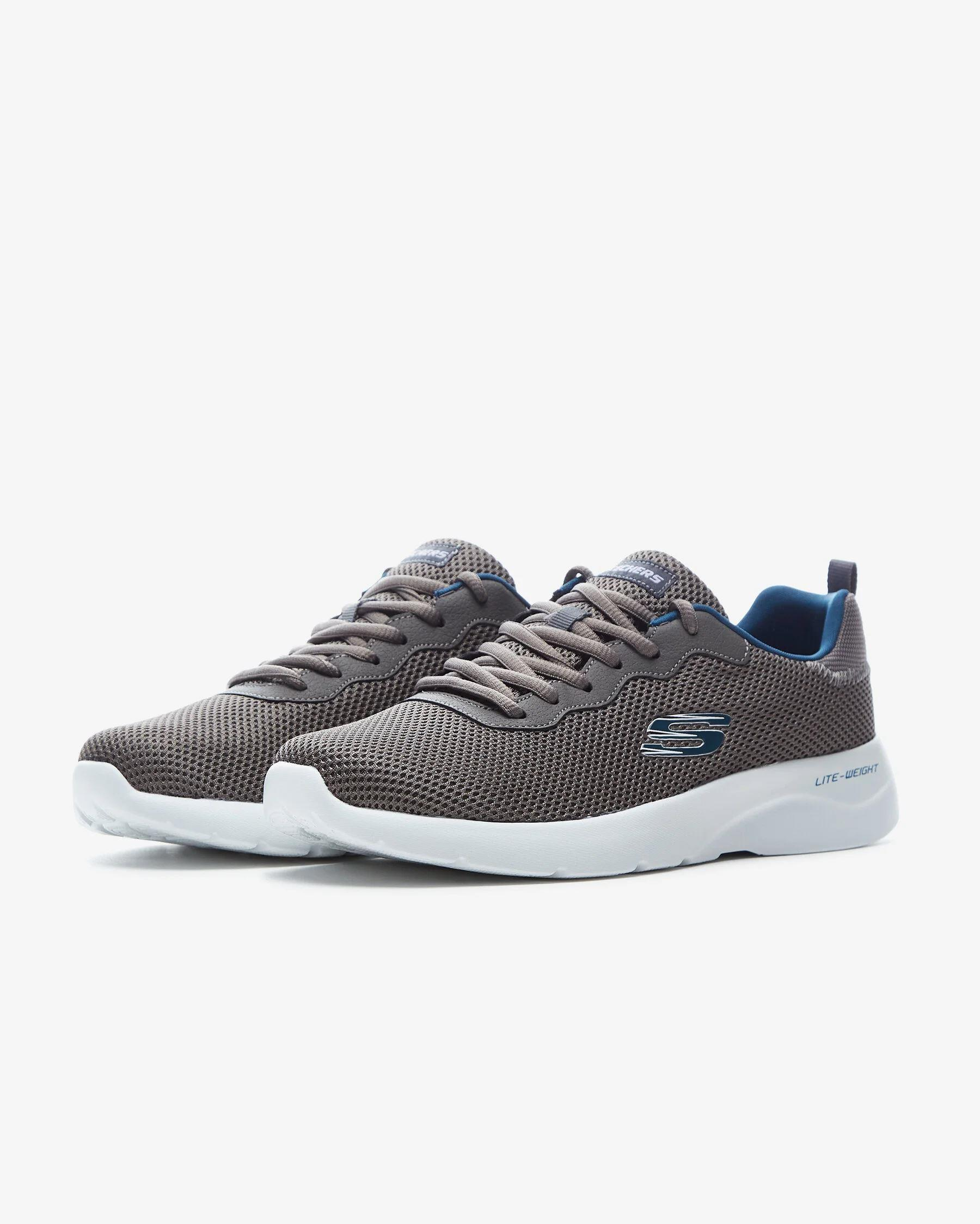 Skechers Dynamight 2.0- Rayhill Erkek Gri Spor Ayakkabı