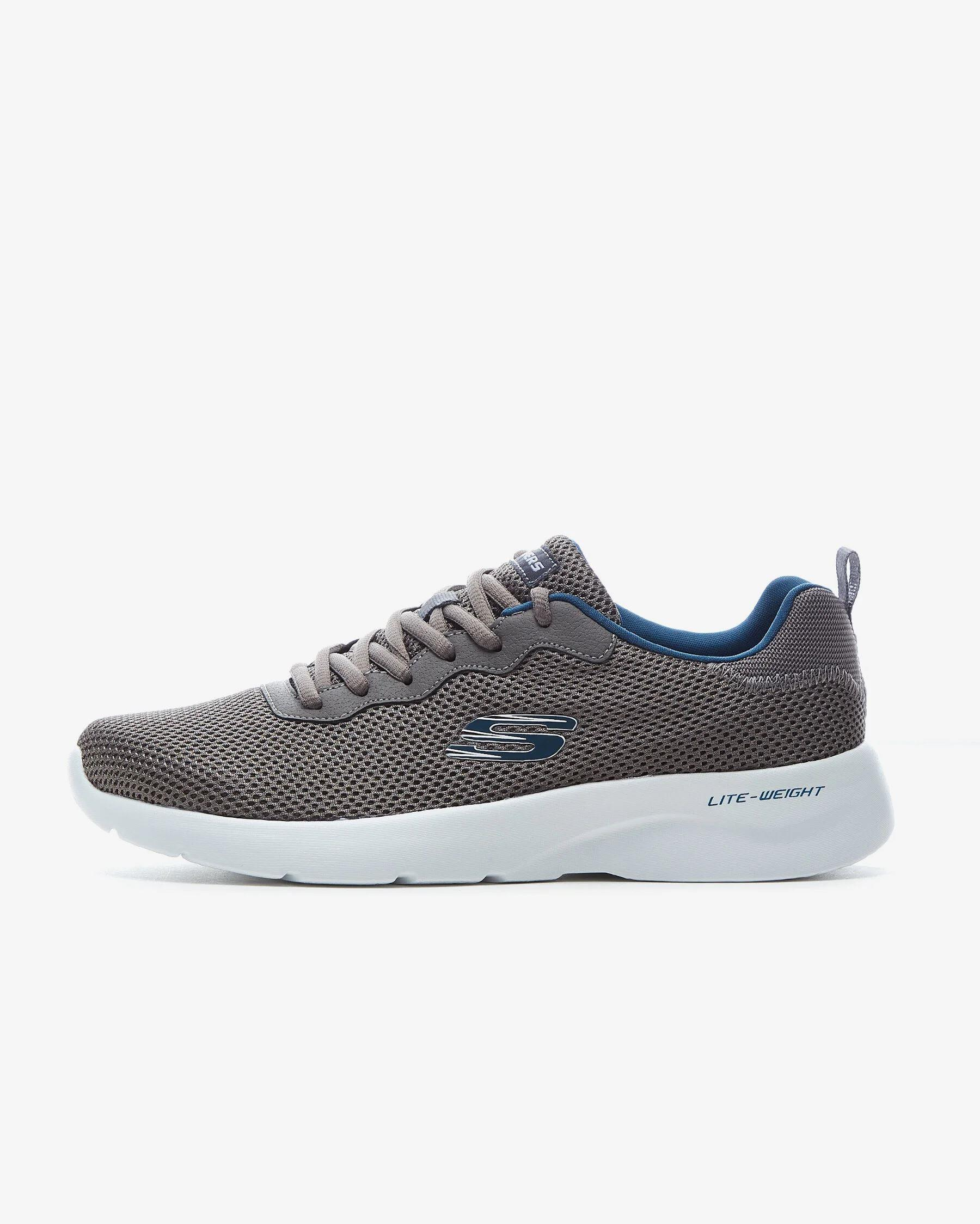 Skechers Dynamight 2.0- Rayhill Erkek Gri Spor Ayakkabı