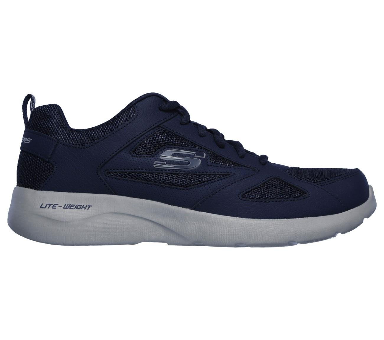 Skechers Dynamight 2.0-Fallford Erkek Lacivert Spor Ayakkabı