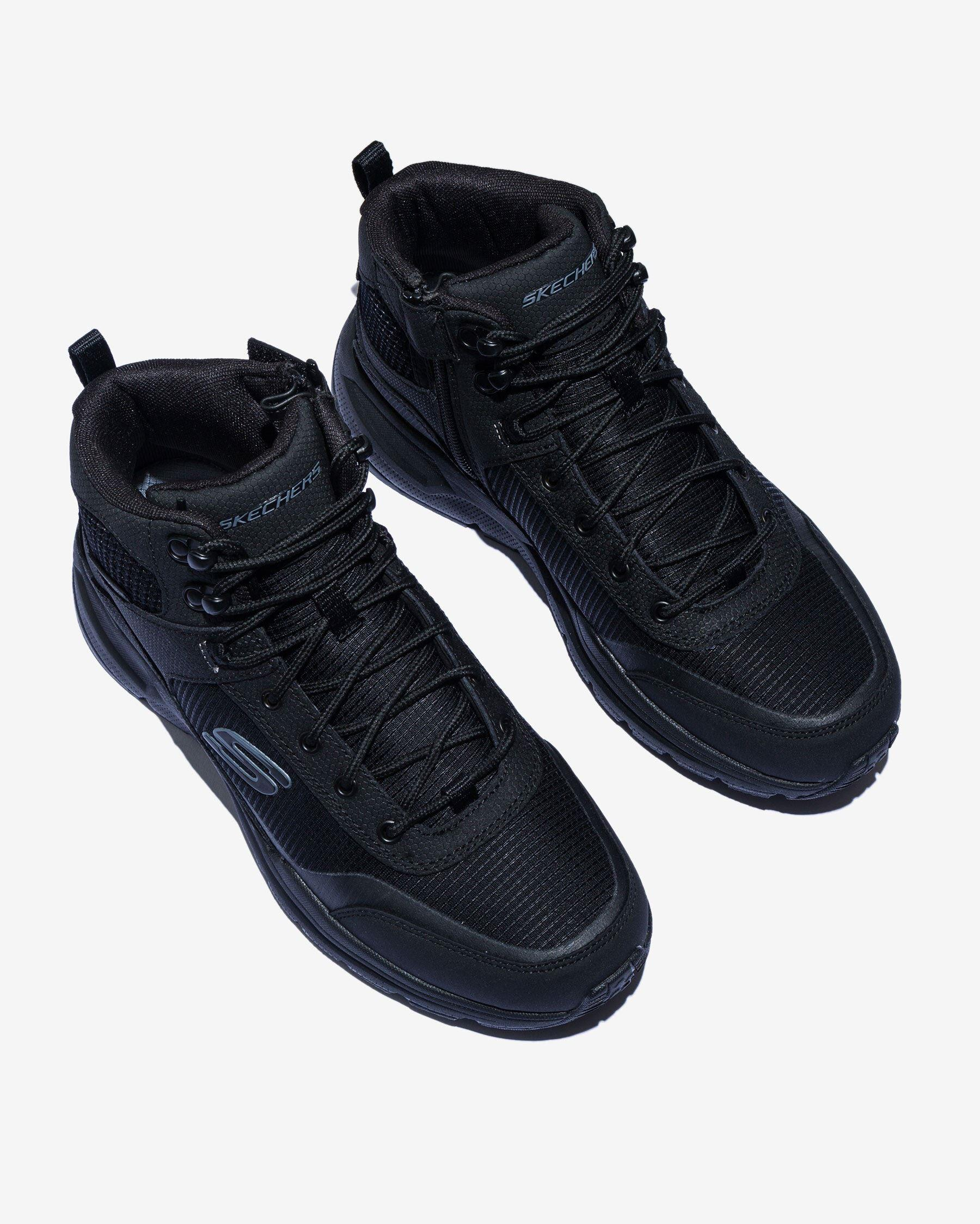 Skechers Escape Plan 2.0 - Woodrock Erkek Siyah Bot