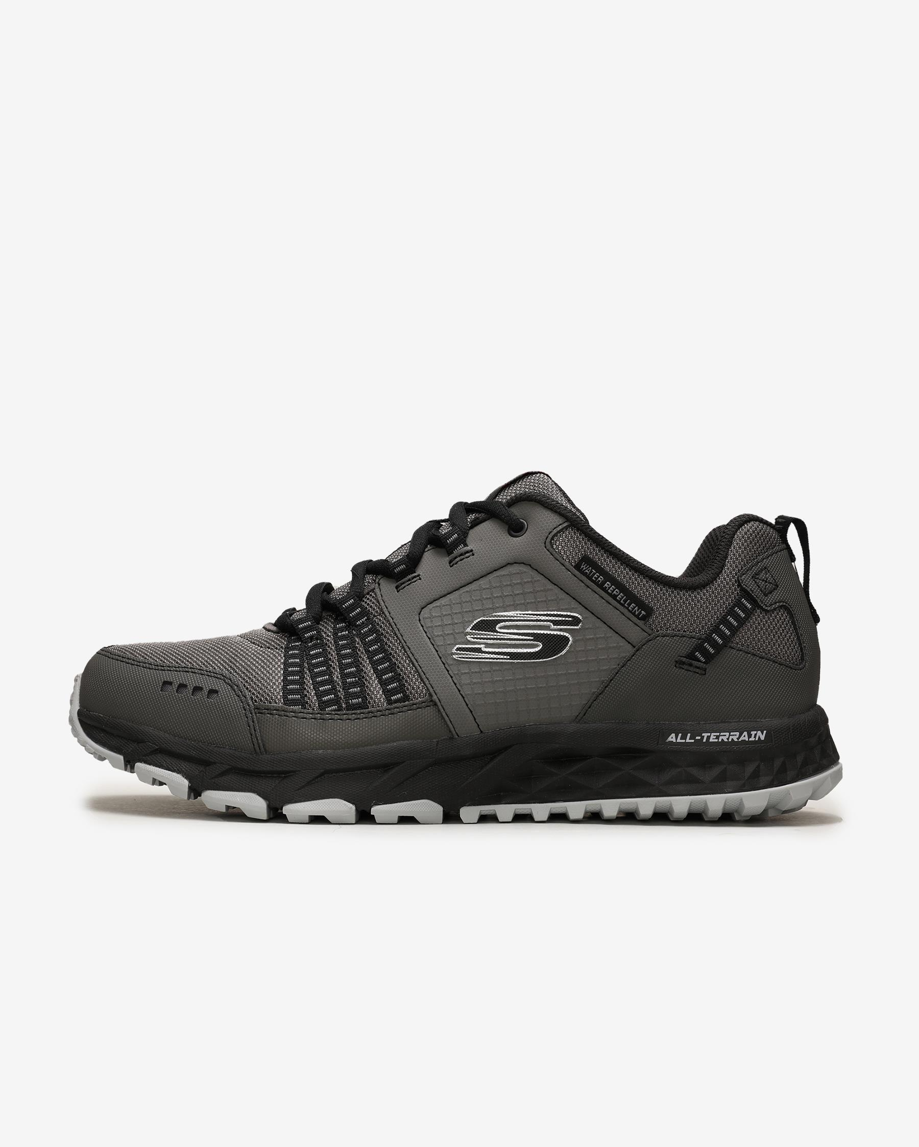 Skechers Escape Plan Erkek Gri Spor Ayakkabı