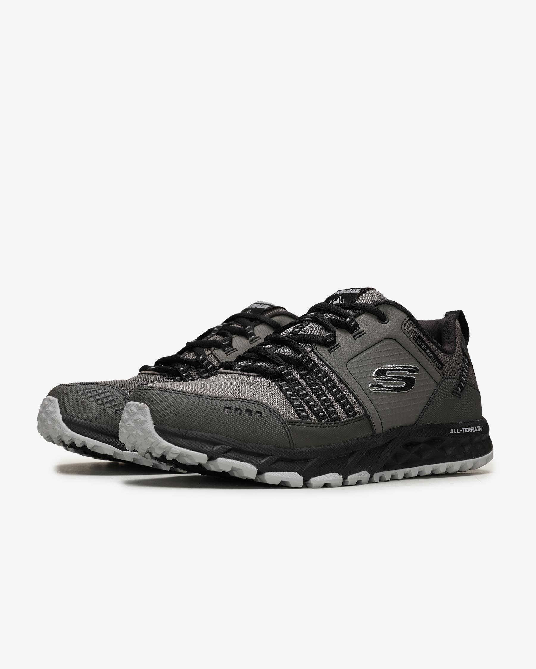 Skechers Escape Plan Erkek Gri Spor Ayakkabı