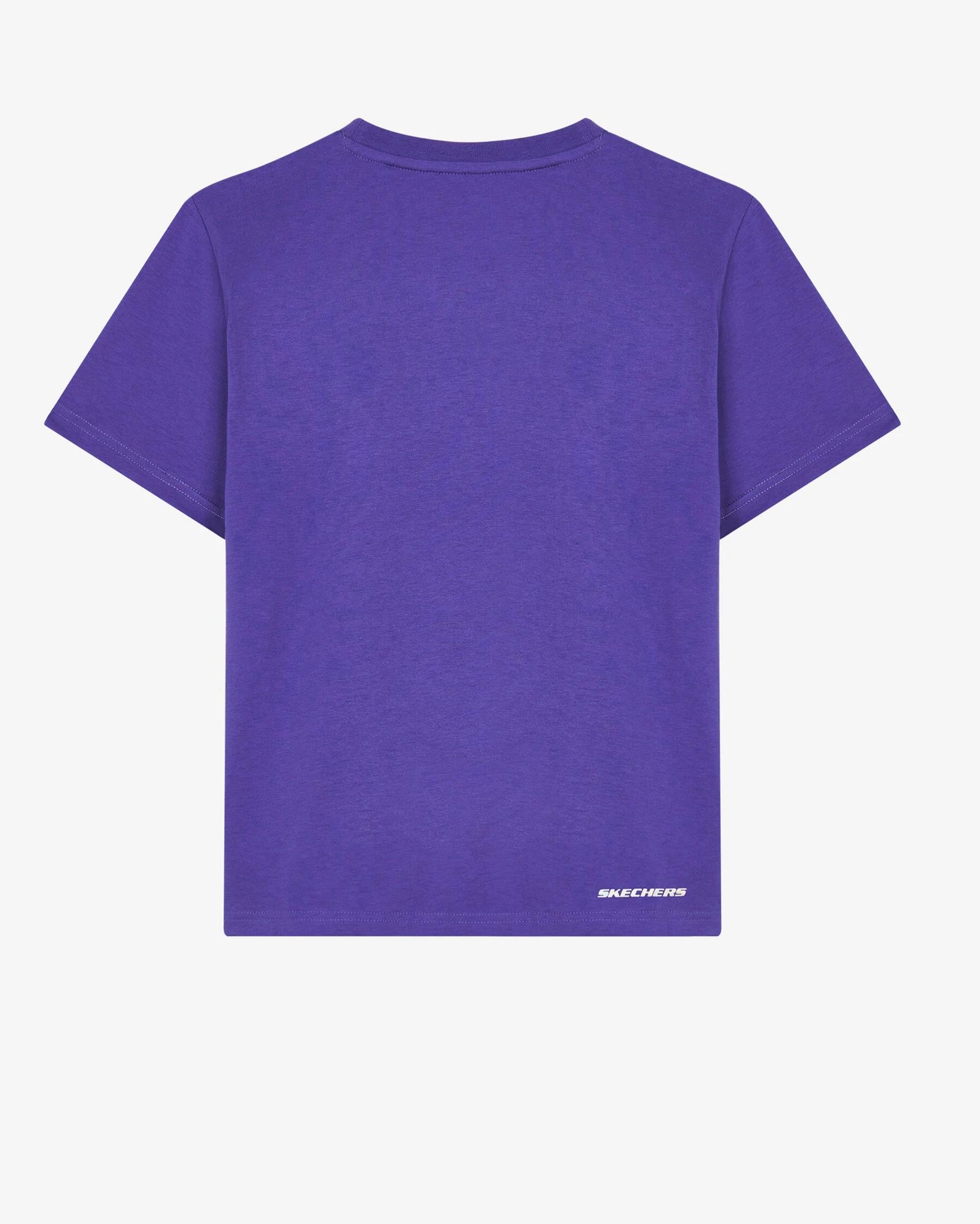 Skechers Essential G Short Sleeve  T-Shirt Kız Çocuk  Bisiklet Yaka Tshirt