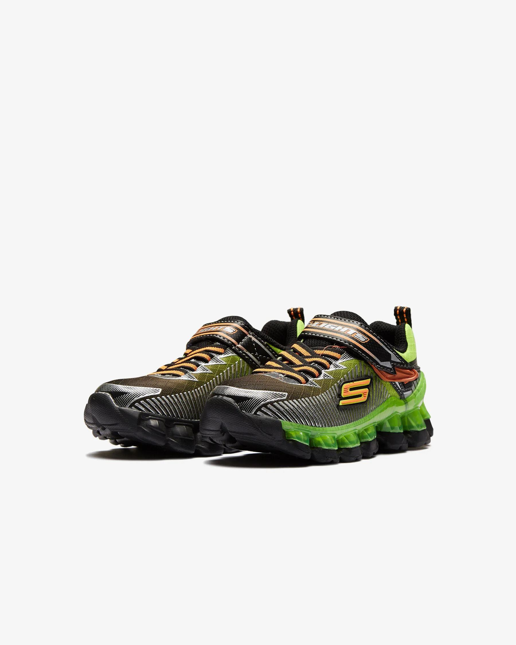 Skechers Flashpod- Scoria Erkek Çocuk Siyah Spor Ayakkabı