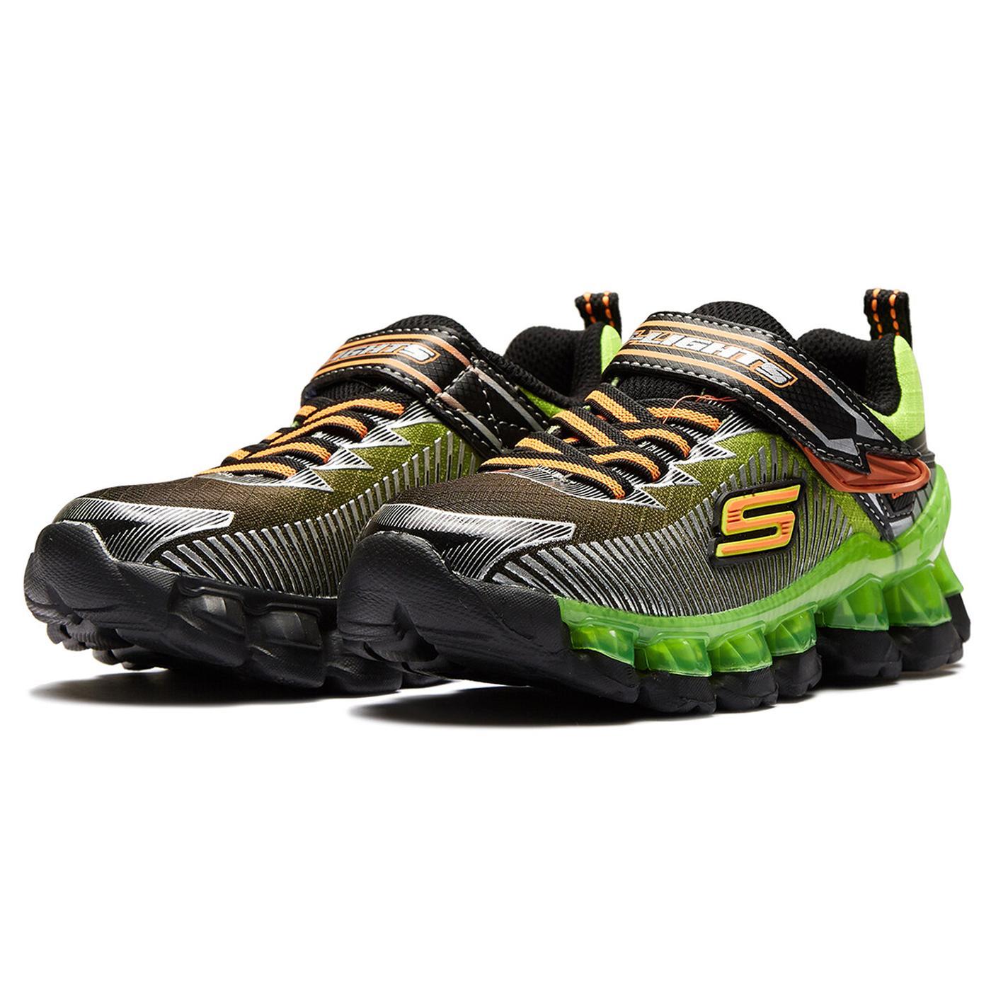 Skechers Flashpod- Scoria Erkek Çocuk Siyah Spor Ayakkabı