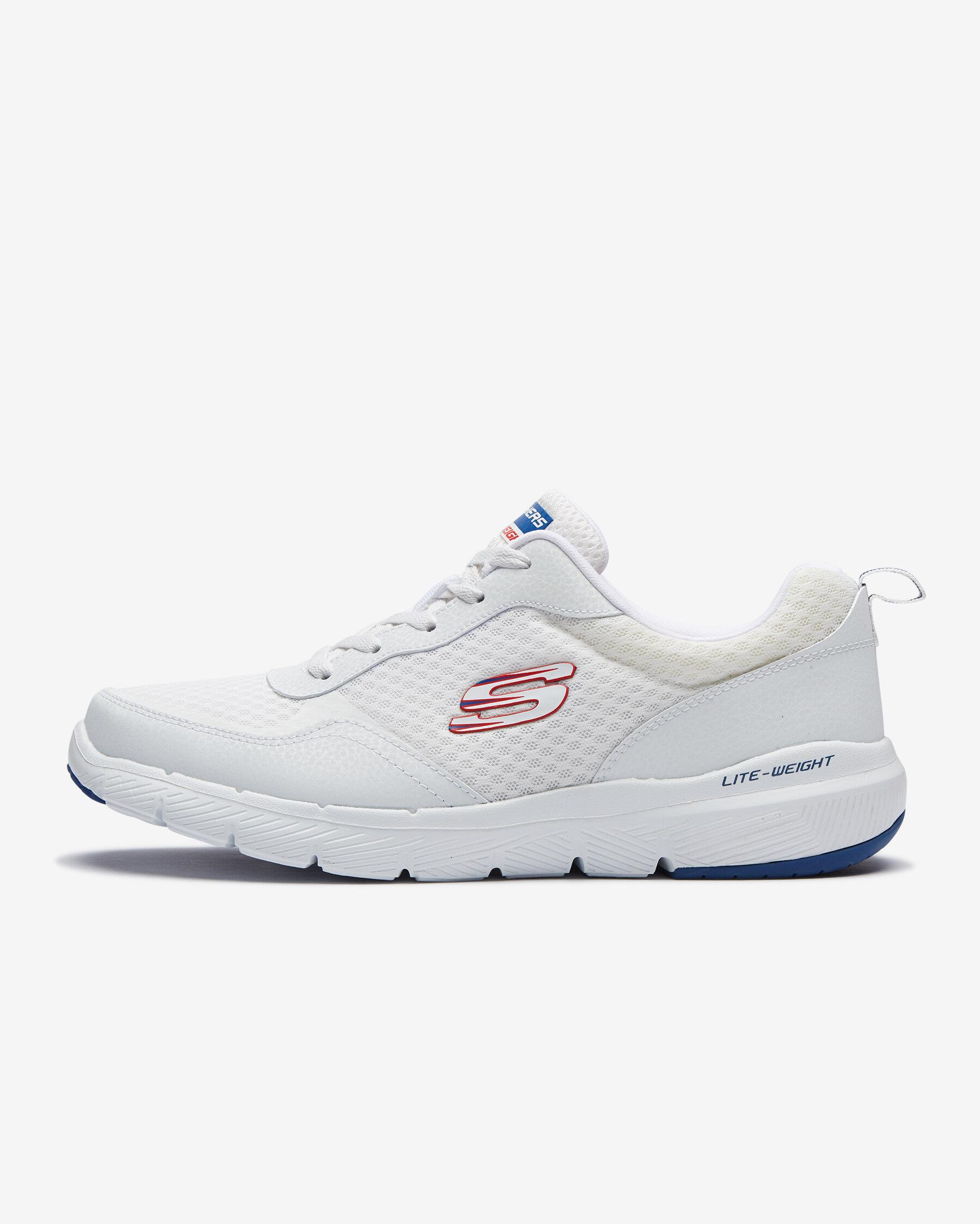 Skechers Flex Advantage 3.0 Erkek Beyaz Spor Ayakkabı