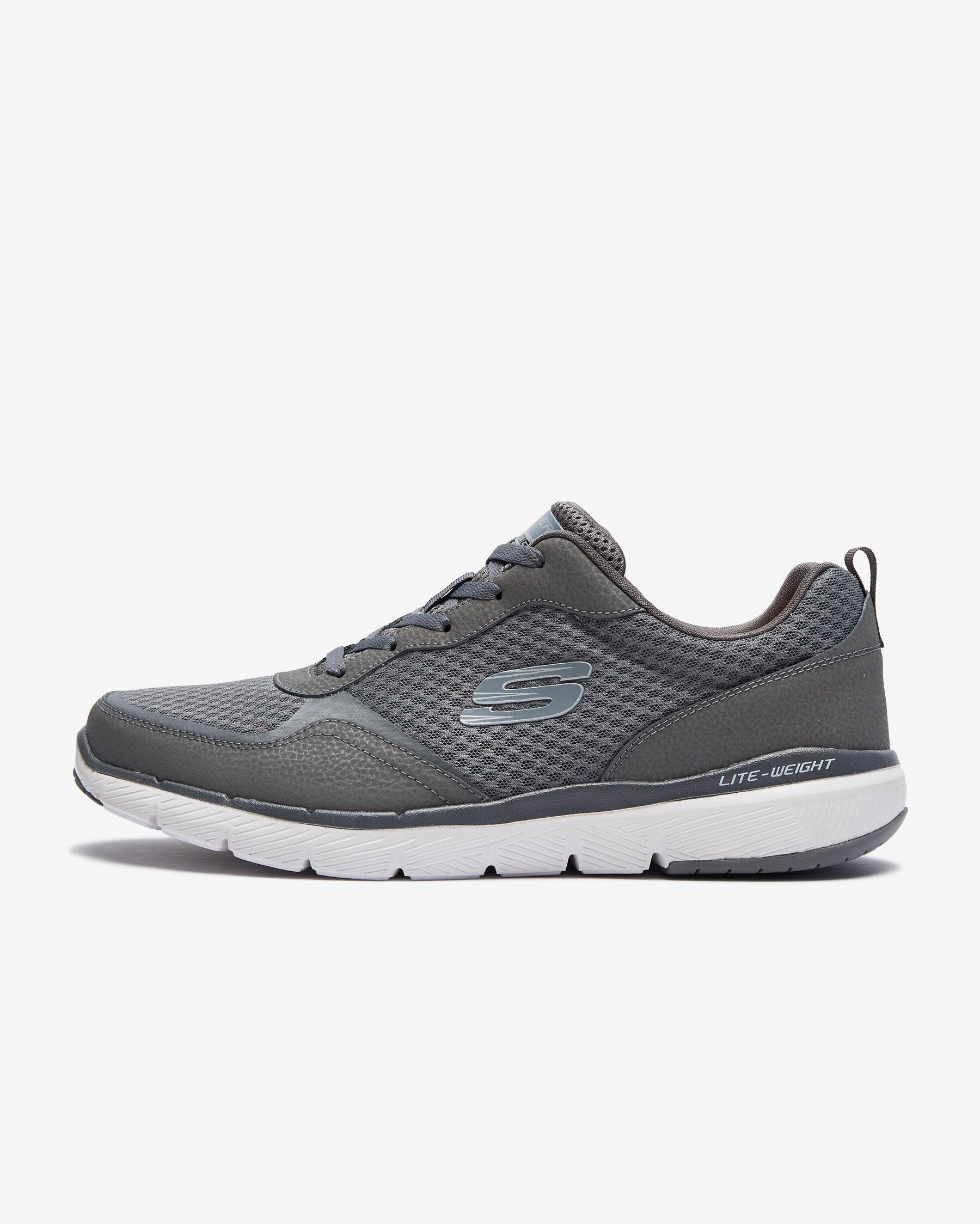 Skechers Flex Advantage 3.0 Erkek Gri Spor Ayakkabı