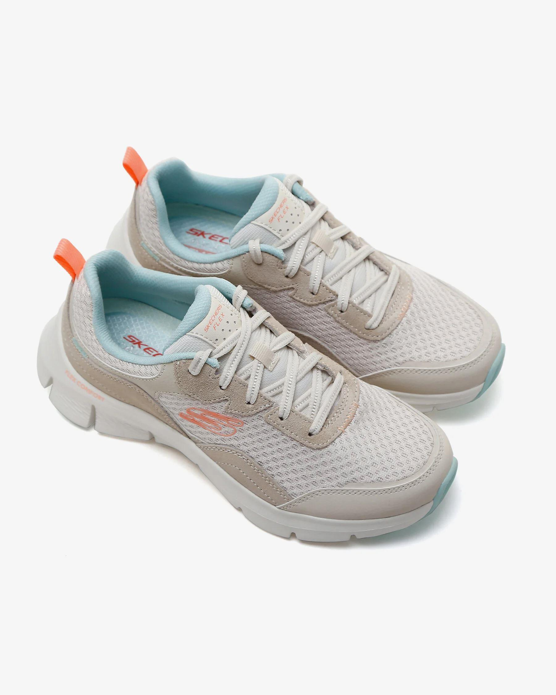 Skechers Flex Comfort Kadın Krem Spor Ayakkabı