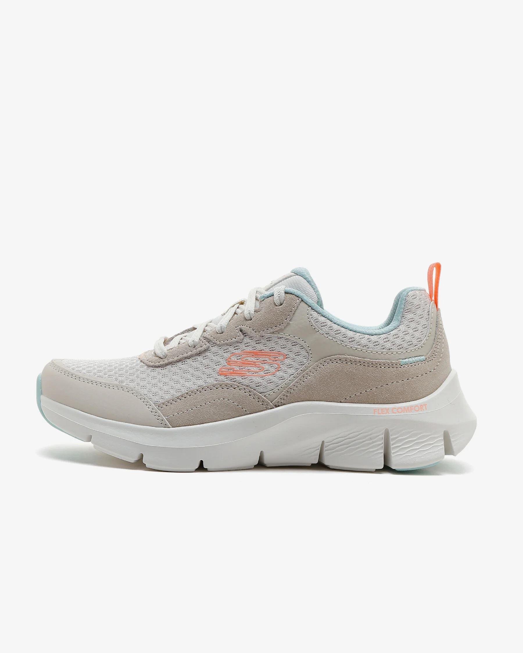 Skechers Flex Comfort Kadın Krem Spor Ayakkabı
