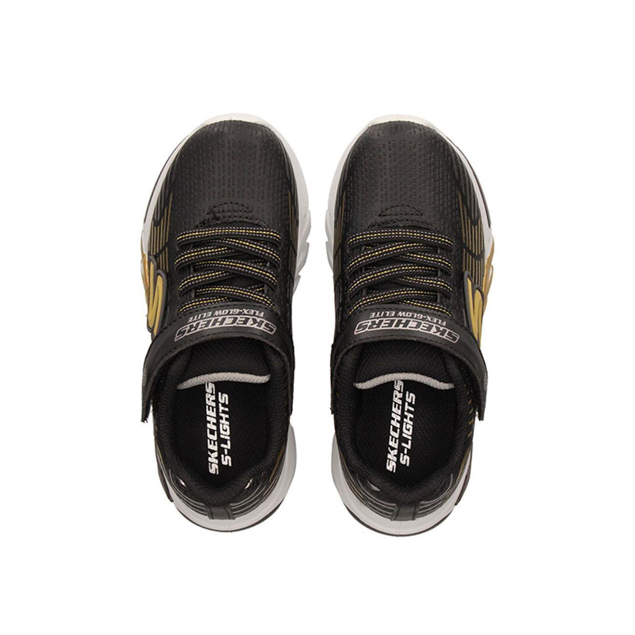 Skechers Flex-Glow Elite Erkek Çocuk Siyah Spor Ayakkabı