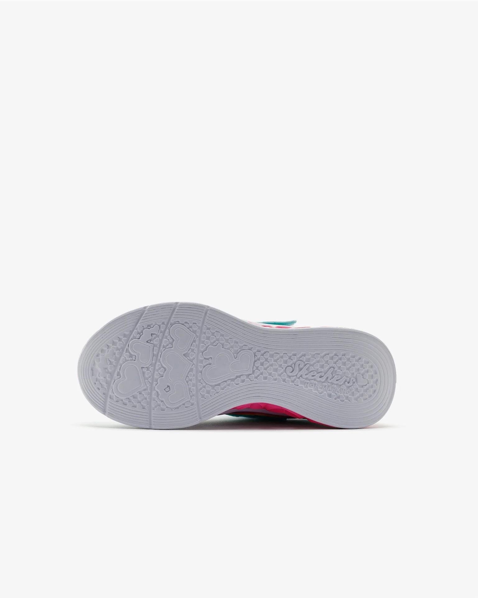 Skechers Flutter Heart Lights - Groovy Swirl Kız Çocuk  Spor Ayakkabı