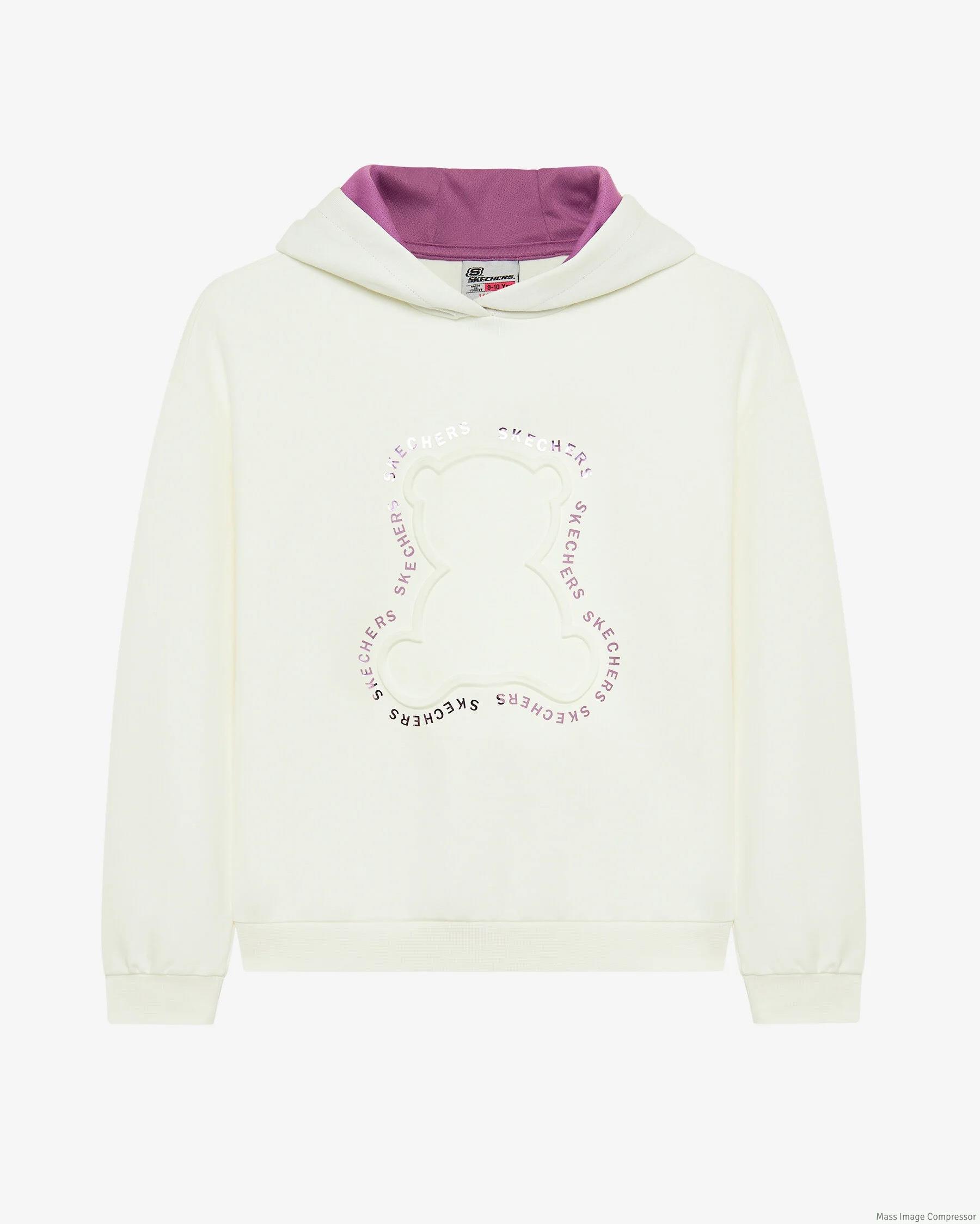 Skechers G 2Xı-Lock Loose Fit Sweatshirt Kız Çocuk  Kapşonlu Sweat