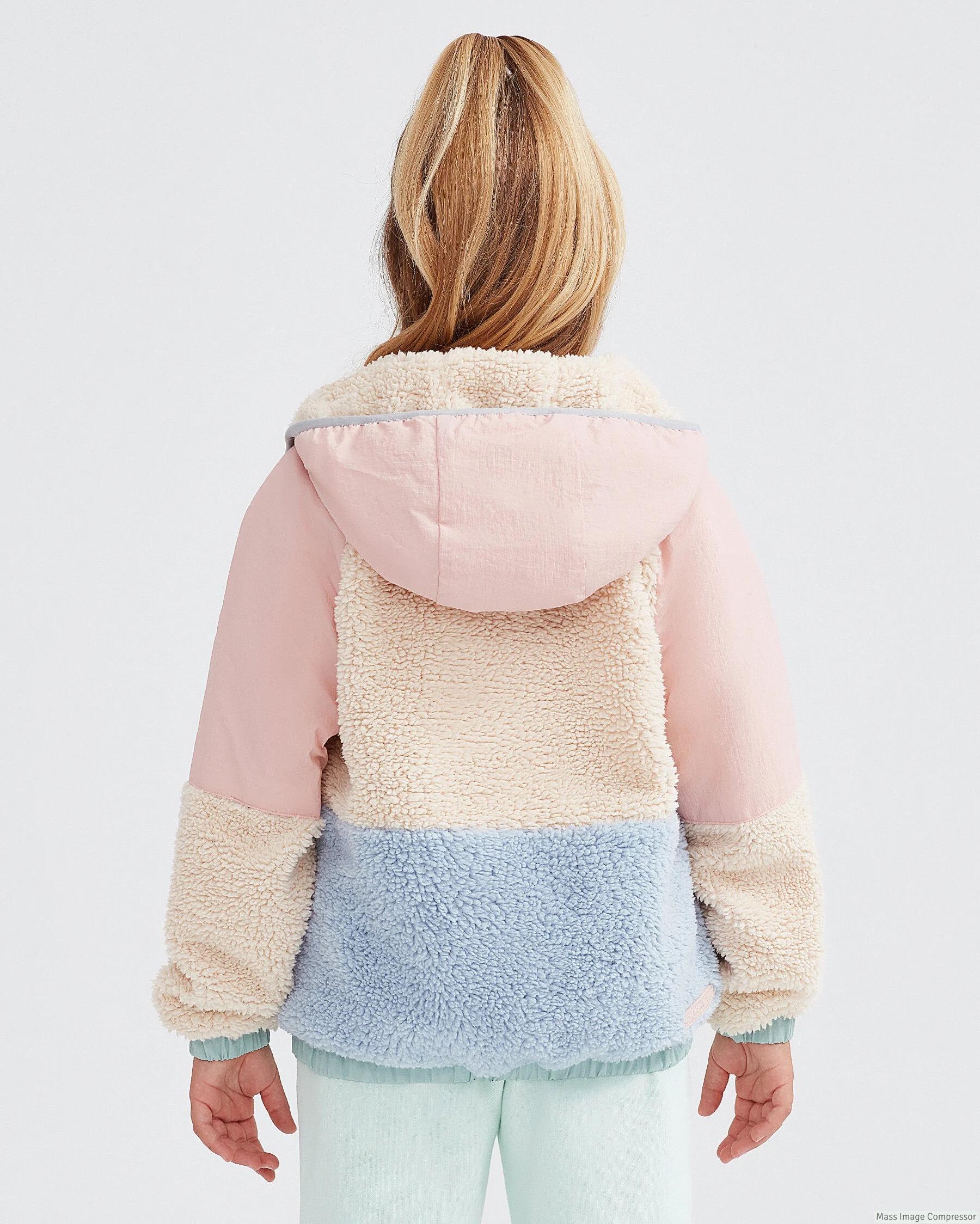 Skechers G Outdoor Fleece Full Zip Sherpa Kız Çocuk  Mont