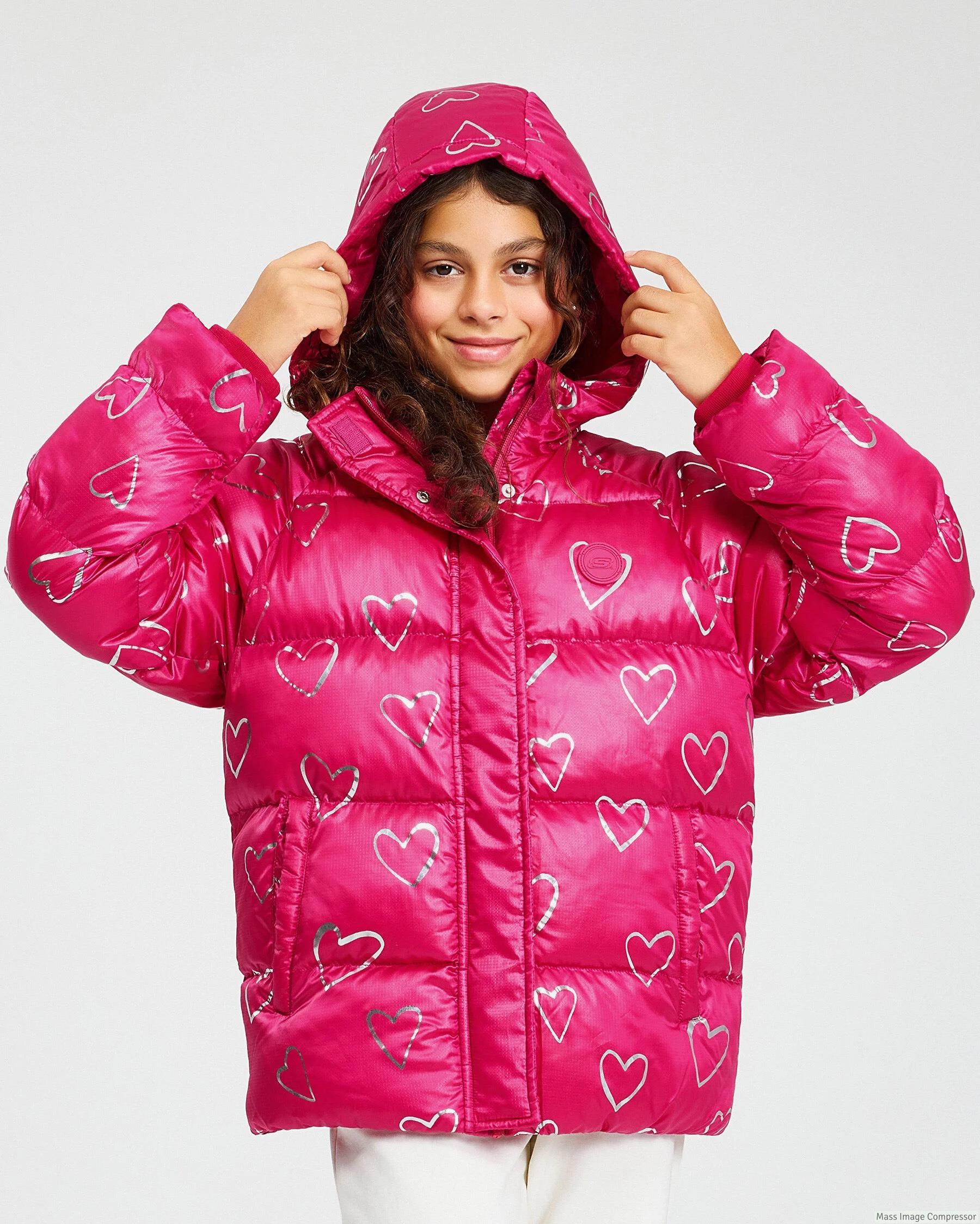 Skechers G Outerwear Padded Jacket Kız Çocuk  Mont