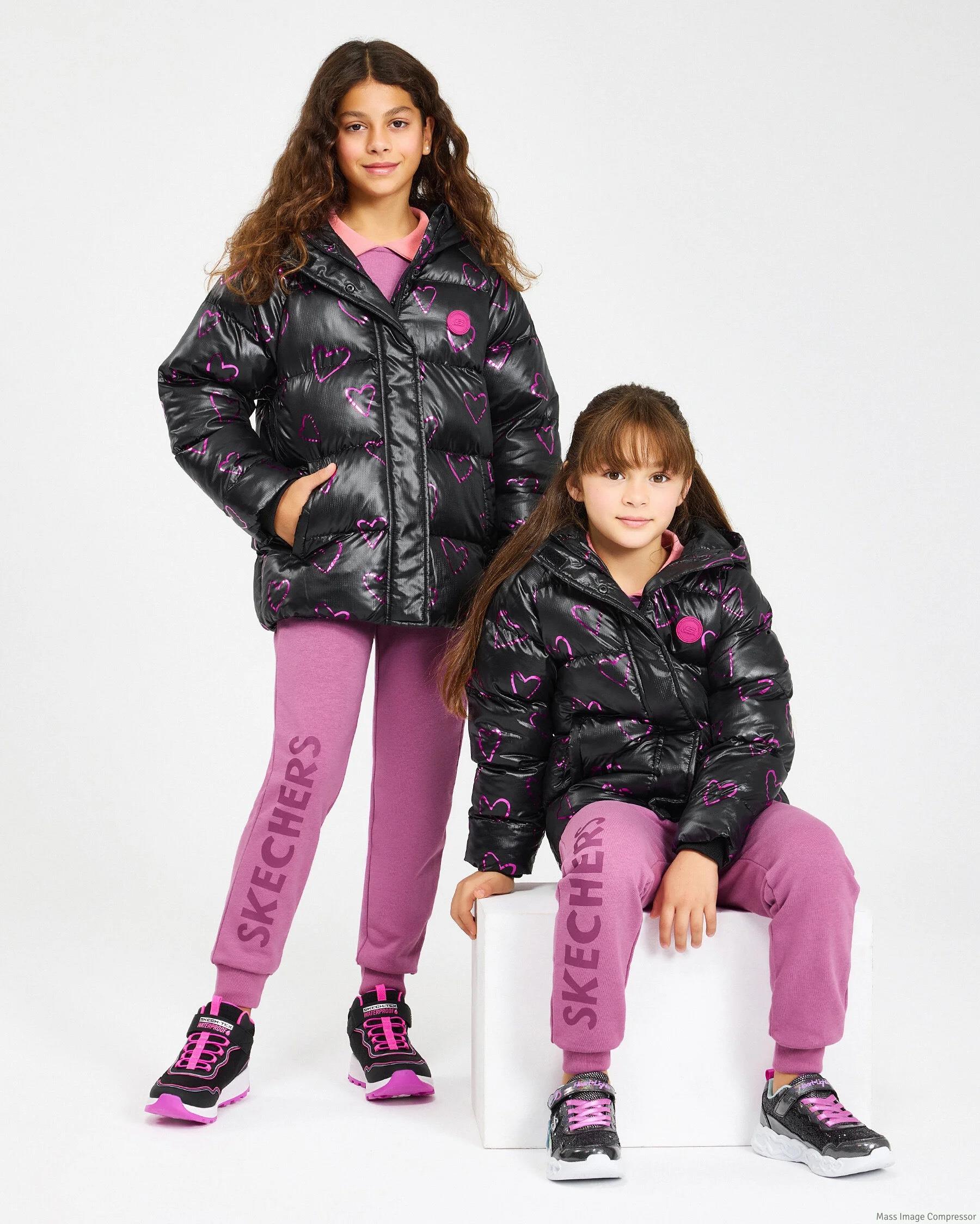 Skechers G Outerwear Padded Jacket Kız Çocuk  Mont