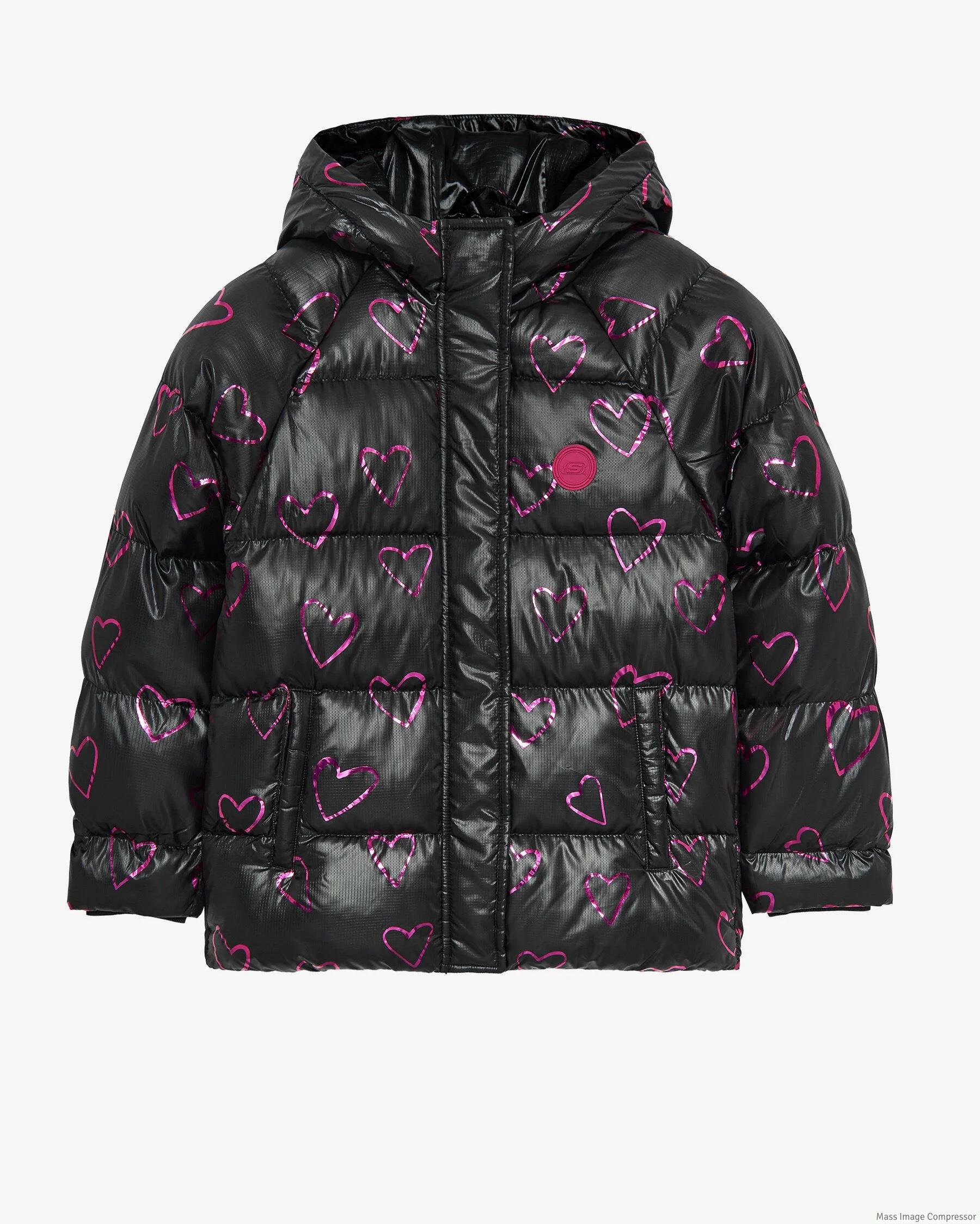 Skechers G Outerwear Padded Jacket Kız Çocuk  Mont