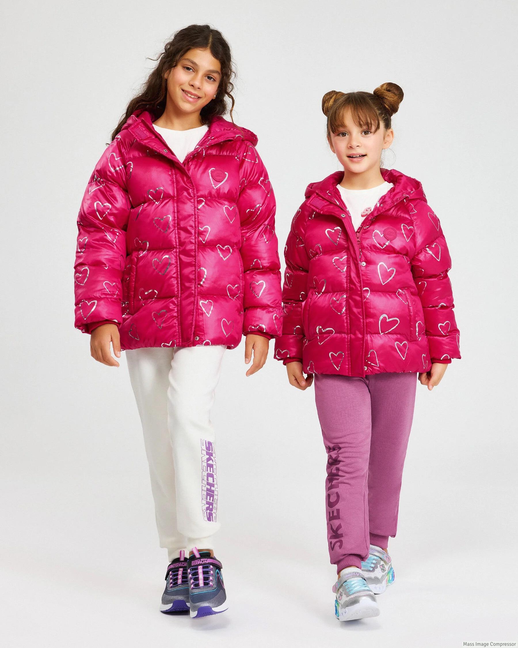 Skechers G Outerwear Padded Jacket Kız Çocuk  Mont