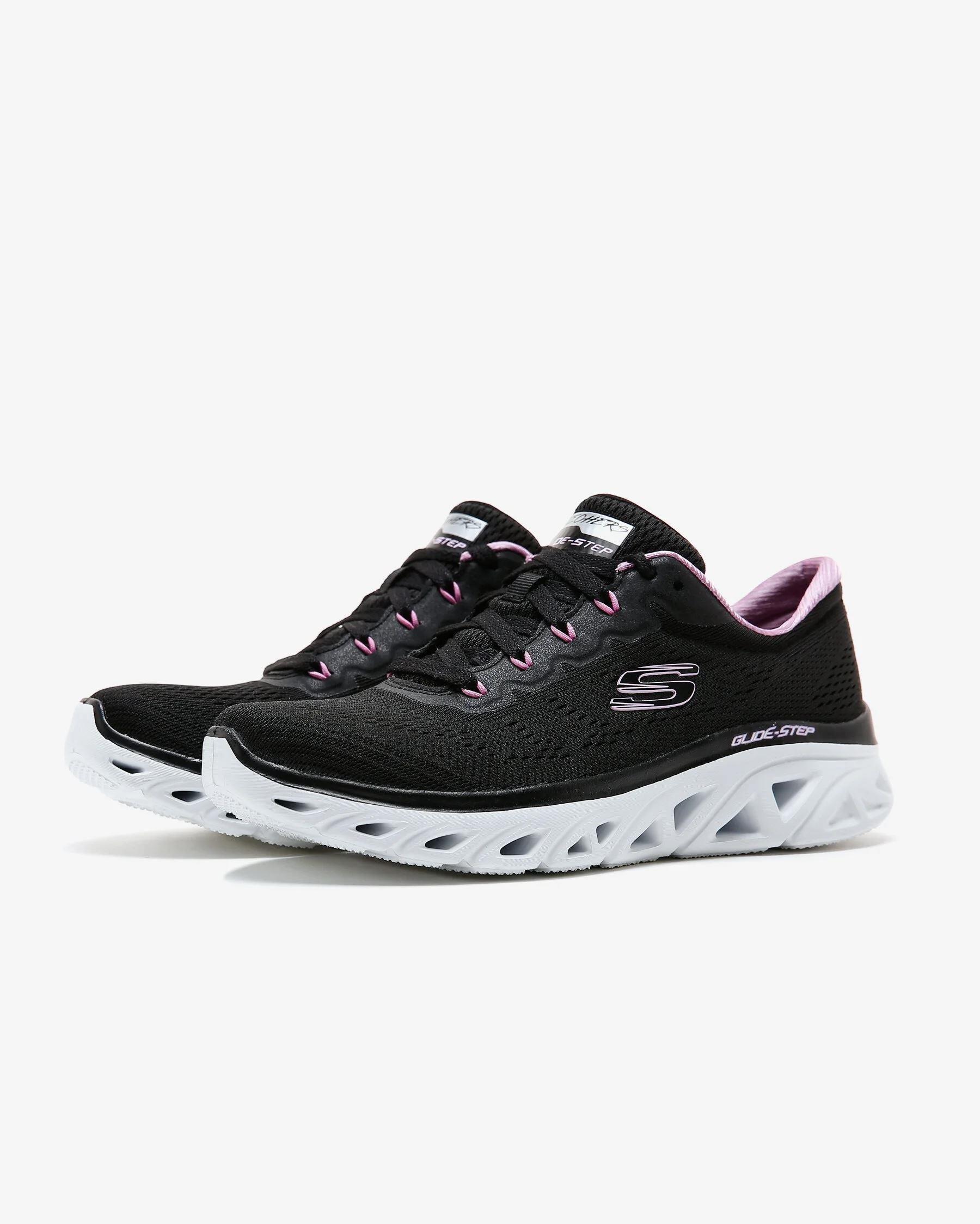 Skechers Glide-Step Sport-High Roller Kadın Siyah Spor Ayakkabı