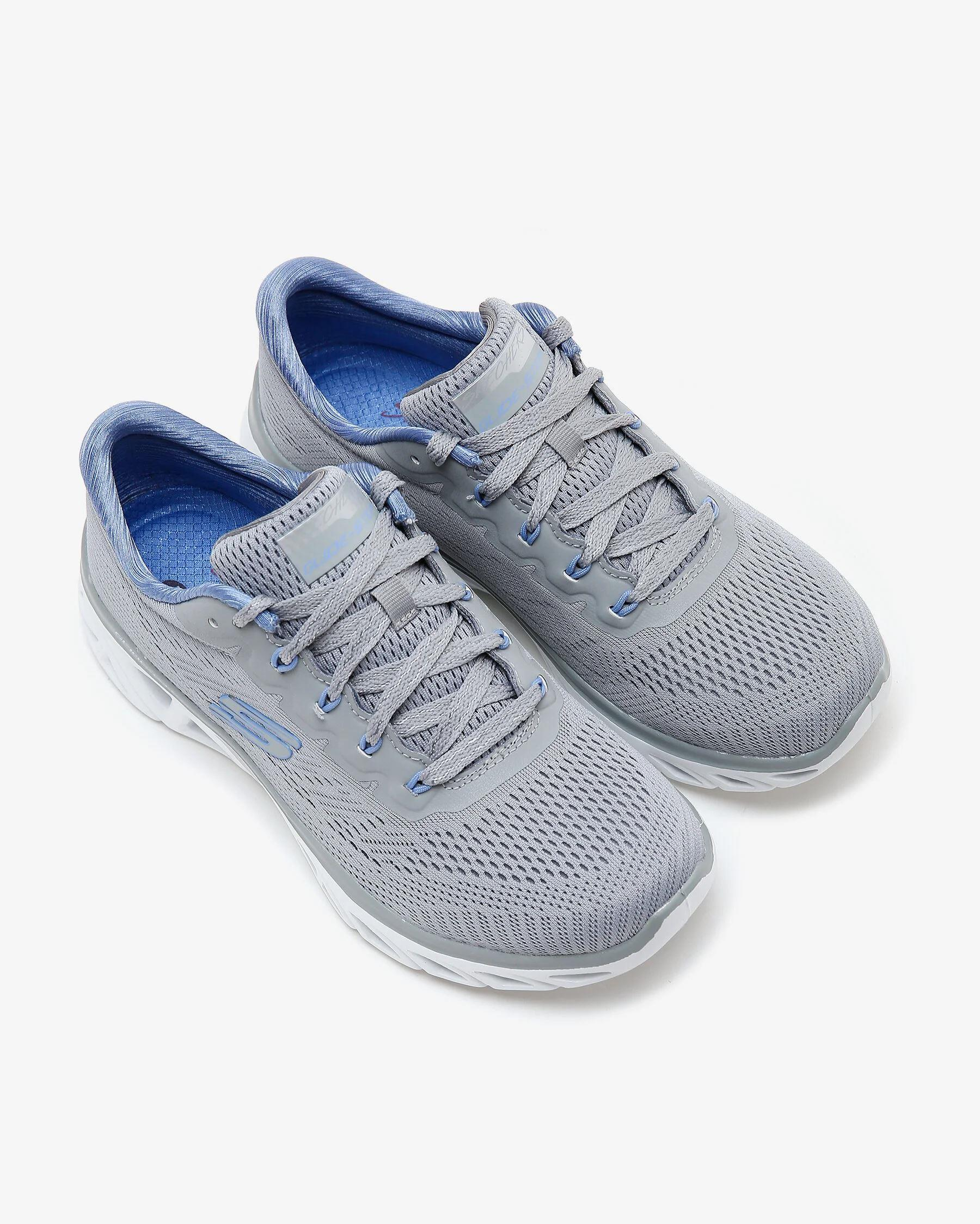 Skechers Glide-Step Sport-High Roller Kadın Gri Spor Ayakkabı