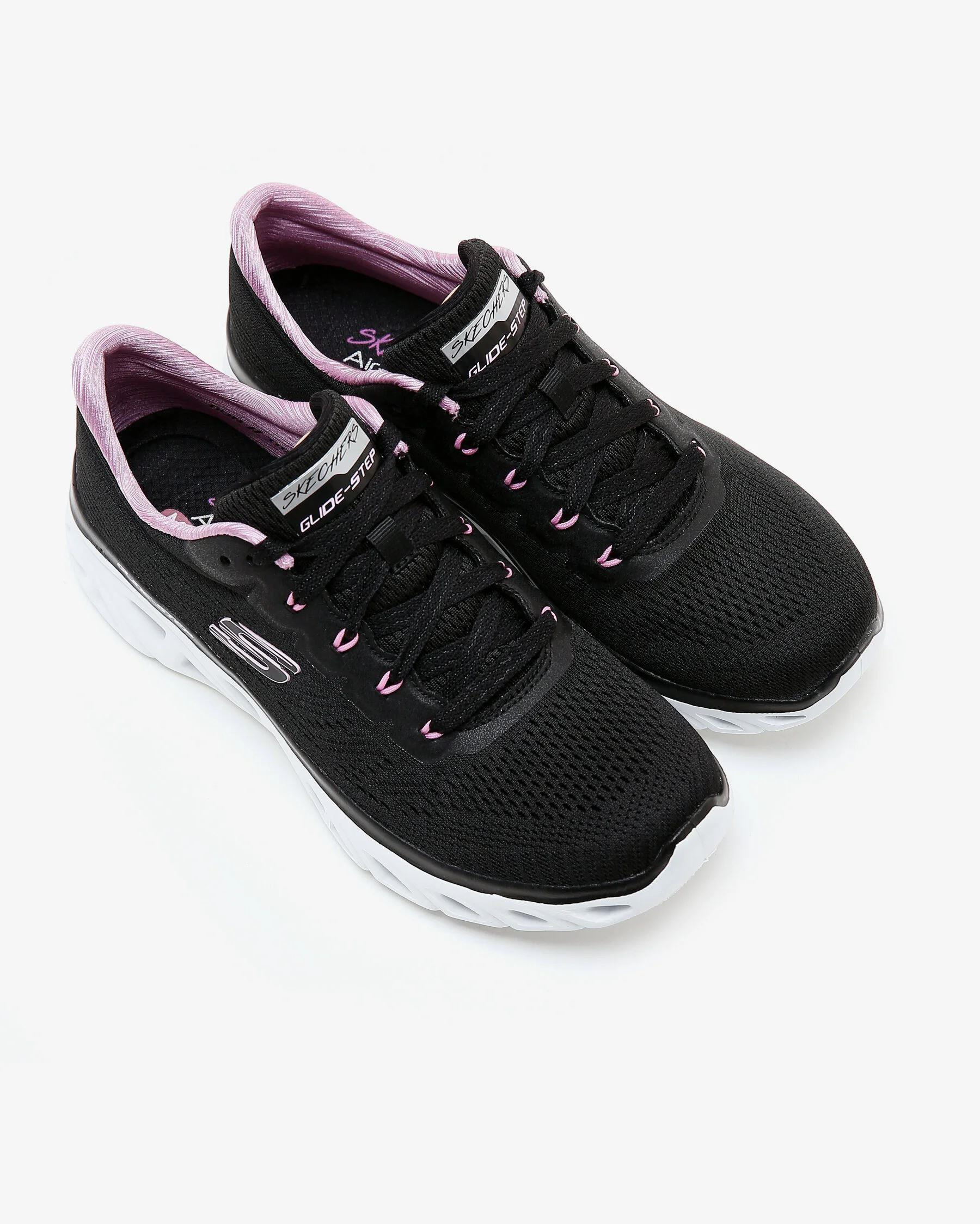 Skechers Glide-Step Sport-High Roller Kadın Siyah Spor Ayakkabı