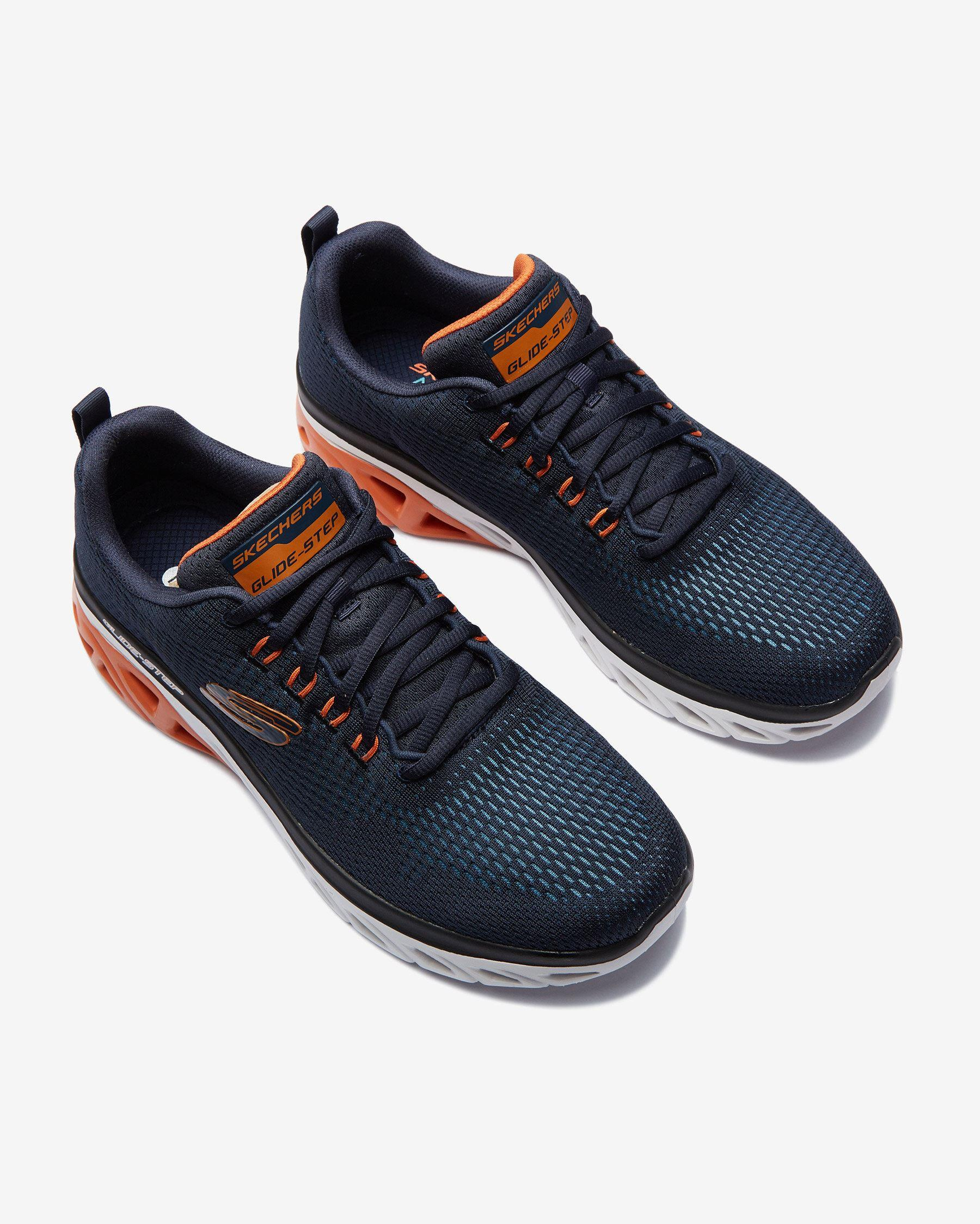 Skechers Glide-Step Sport - Wave Heat Erkek Lacivert Spor Ayakkabı