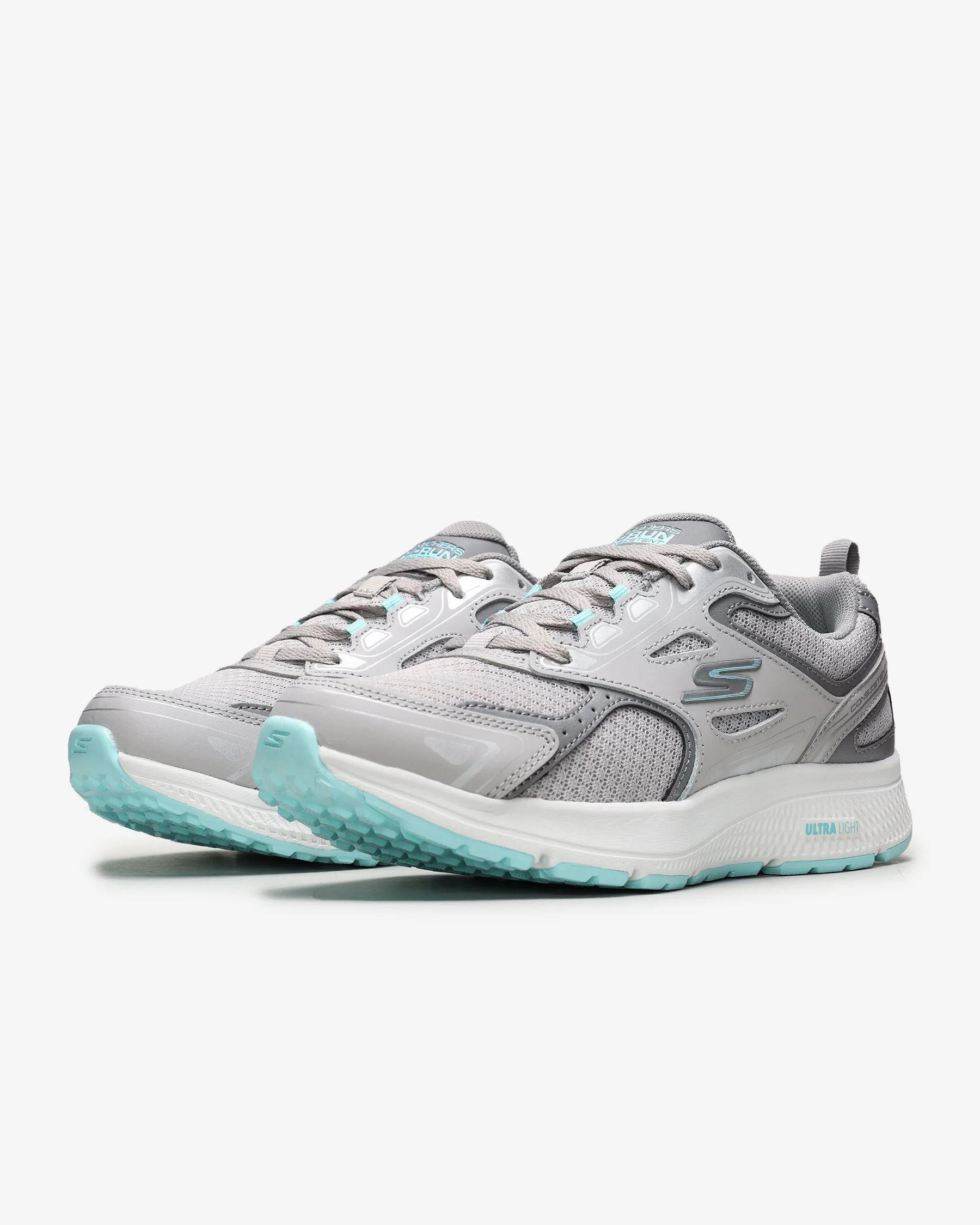 Skechers Go Run Consistent Kadın Gri Spor Ayakkabı