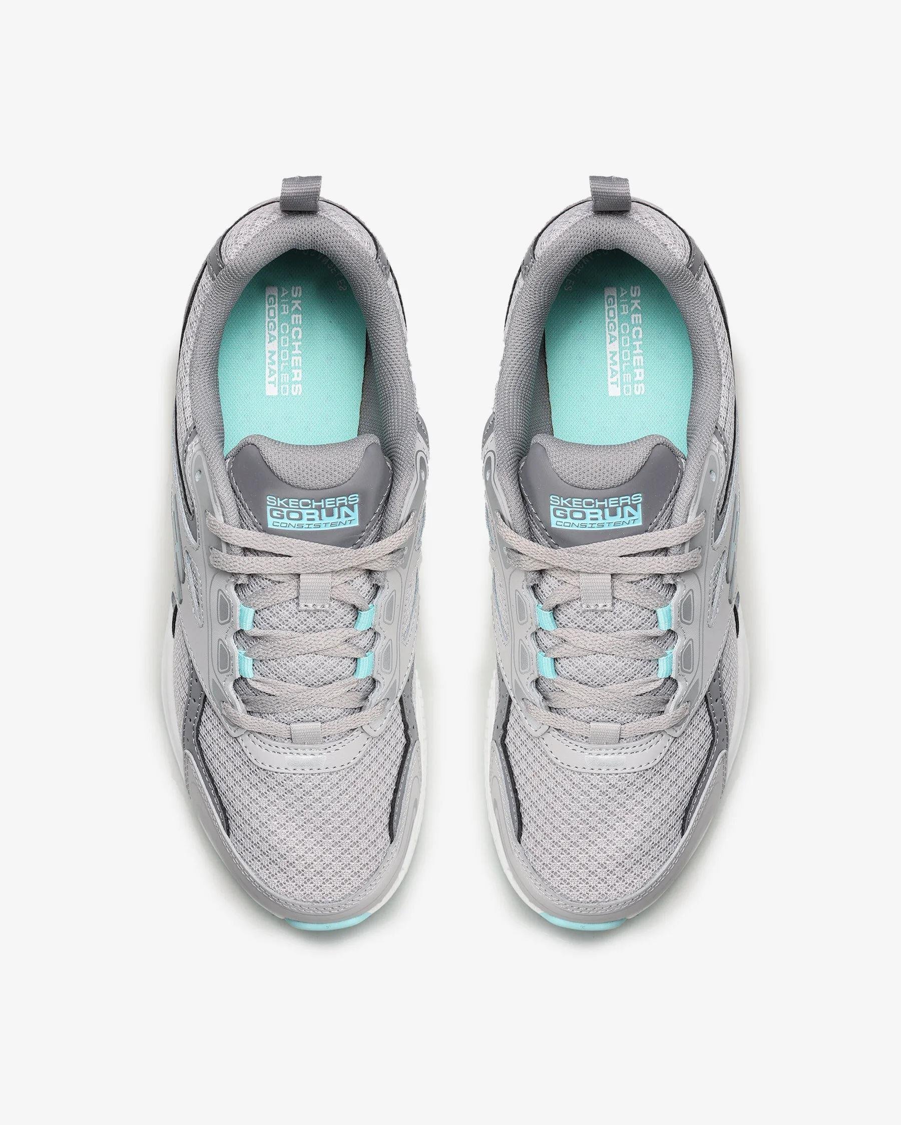Skechers Go Run Consistent Kadın Gri Spor Ayakkabı